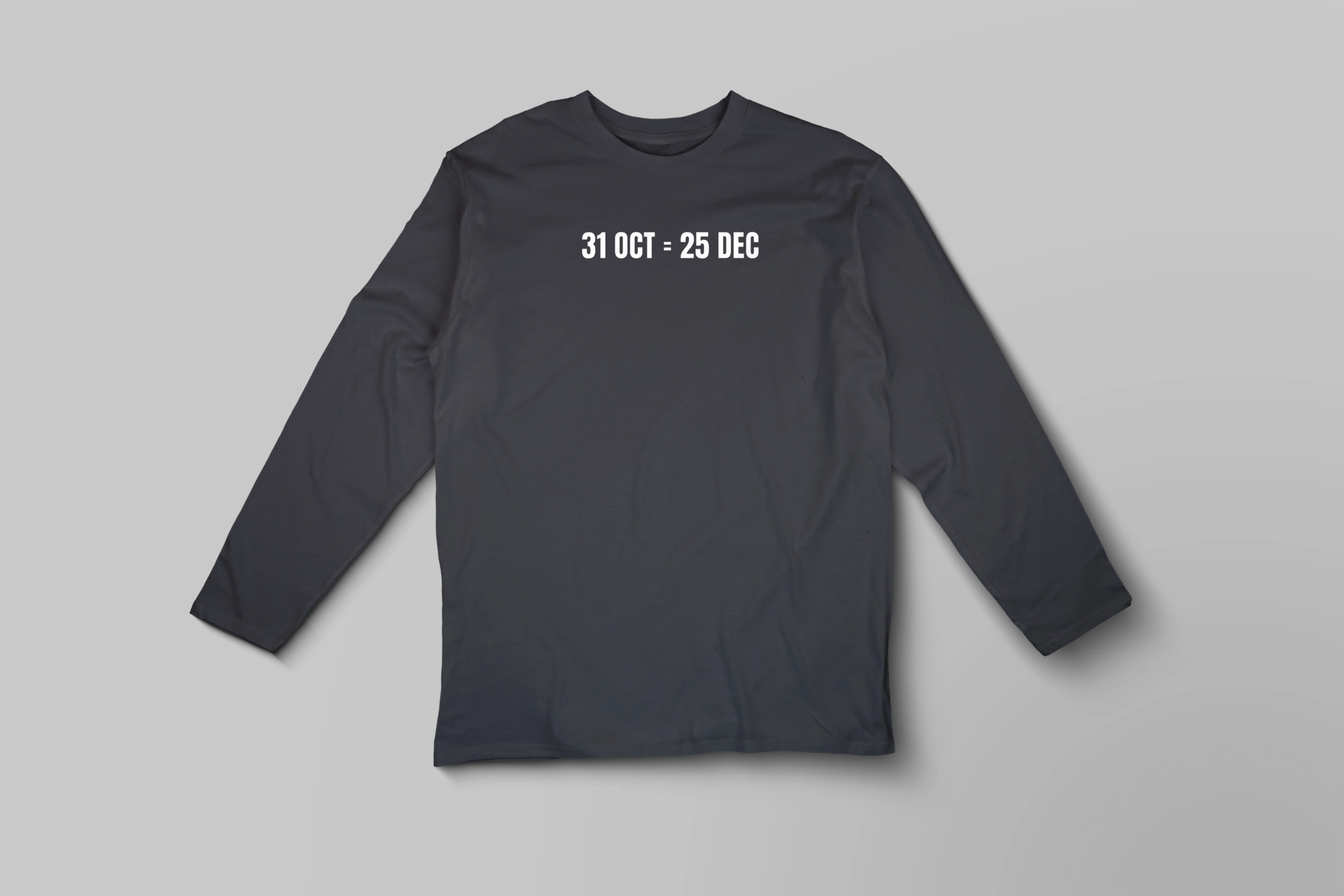 חולצה ארוכה 31 OCT = 25 DEC