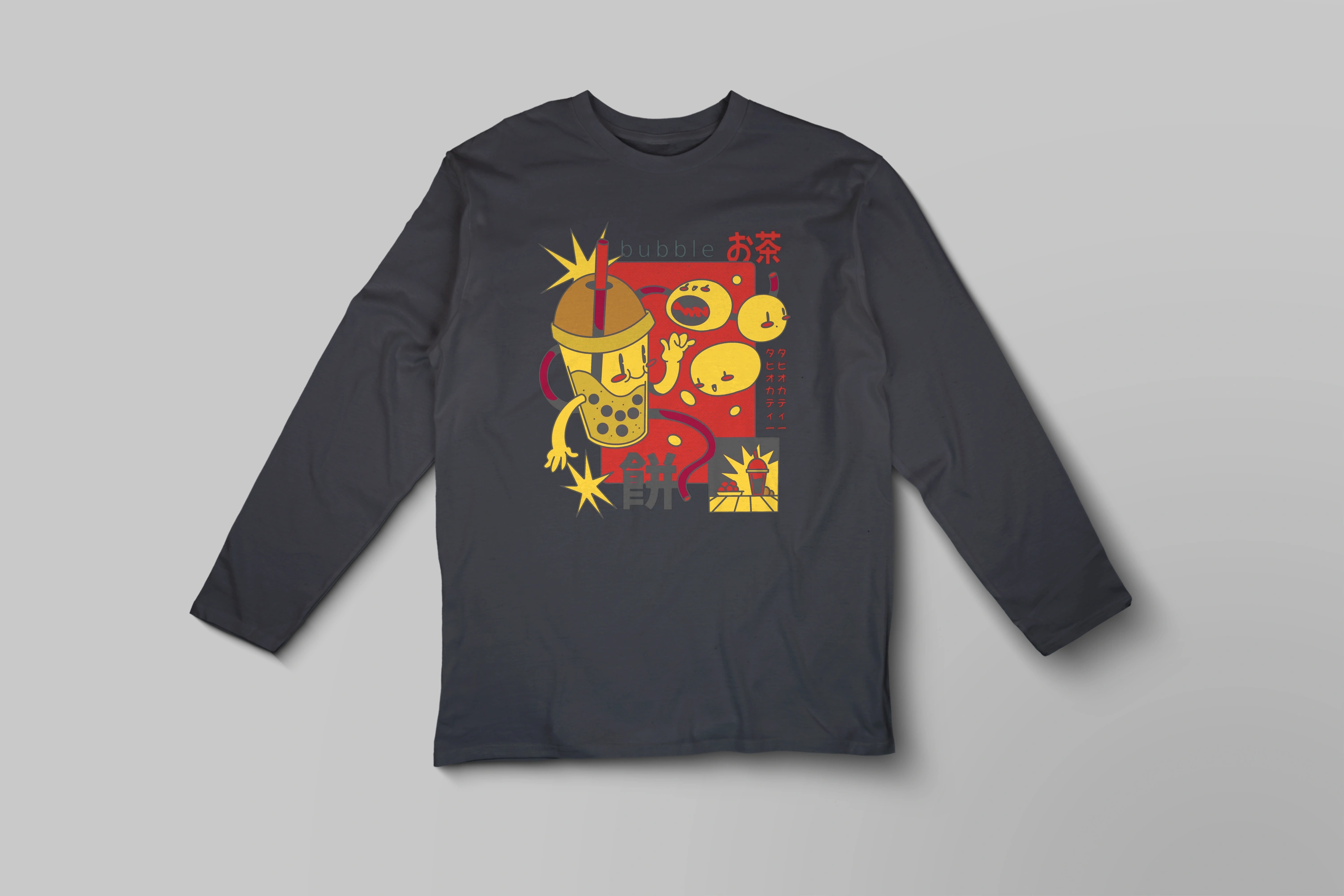 חולצה ארוכה bubble tea