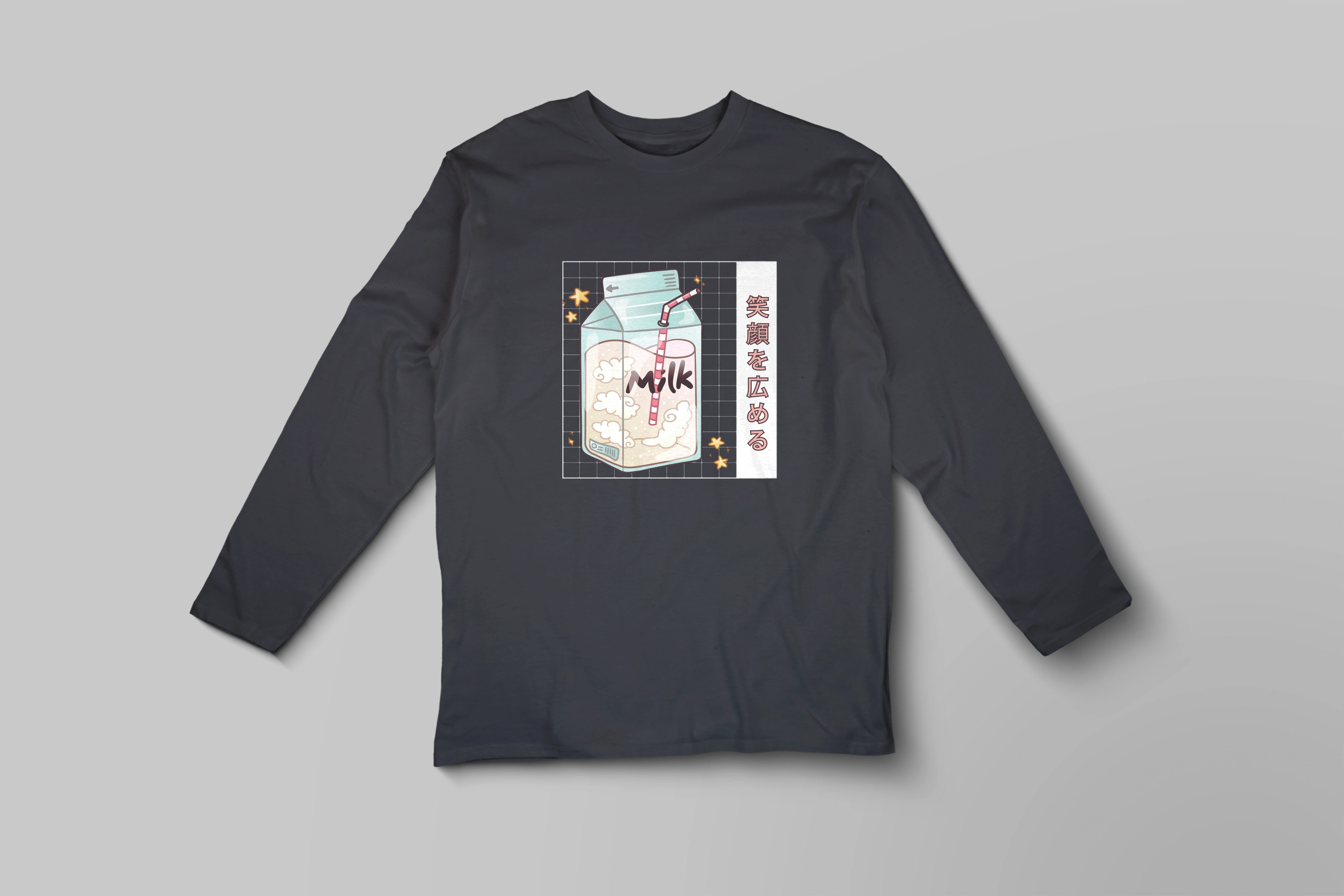 תצוגה חלופית של חולצה ארוכה חלב