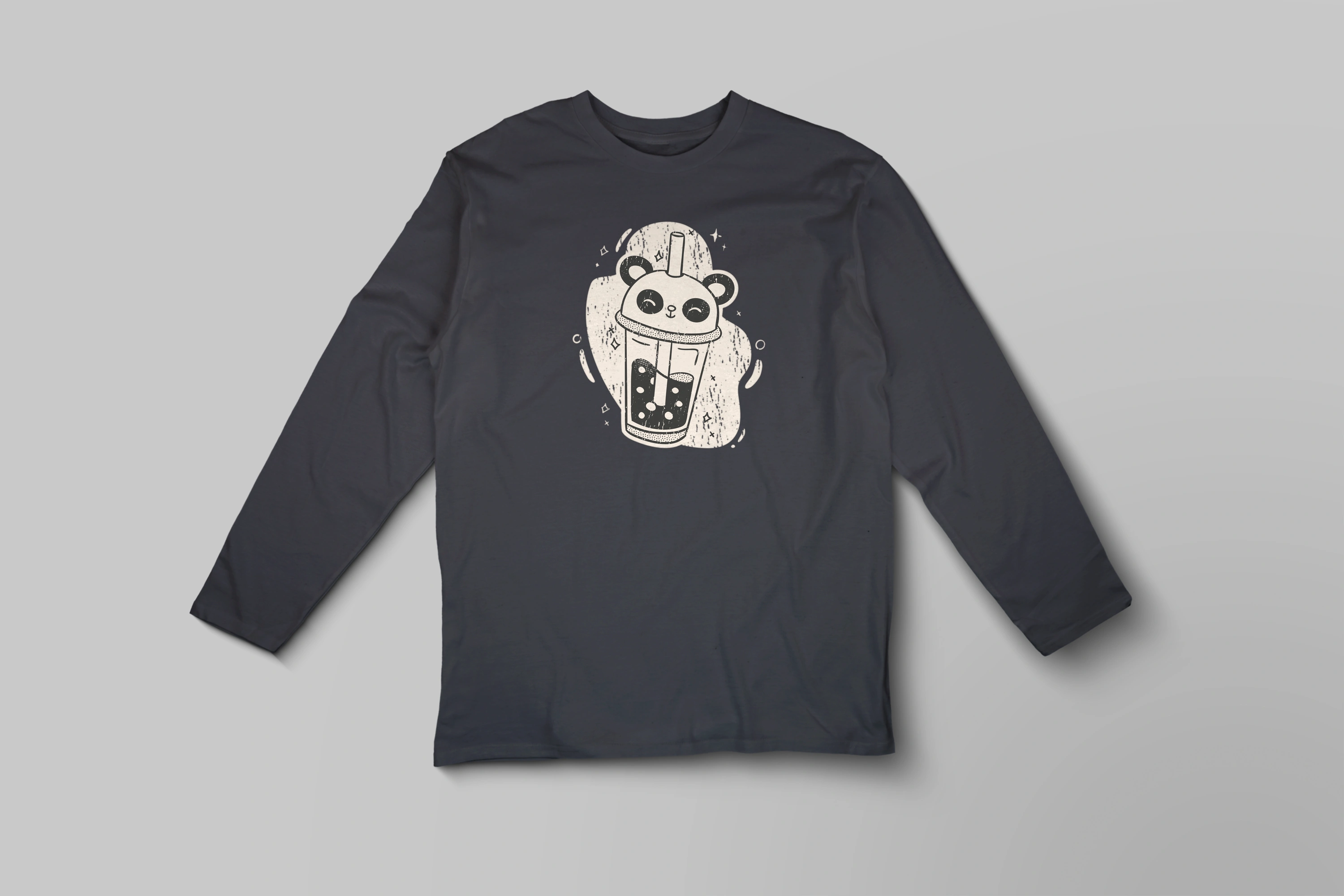 חולצה ארוכה מילקשייק פנדה