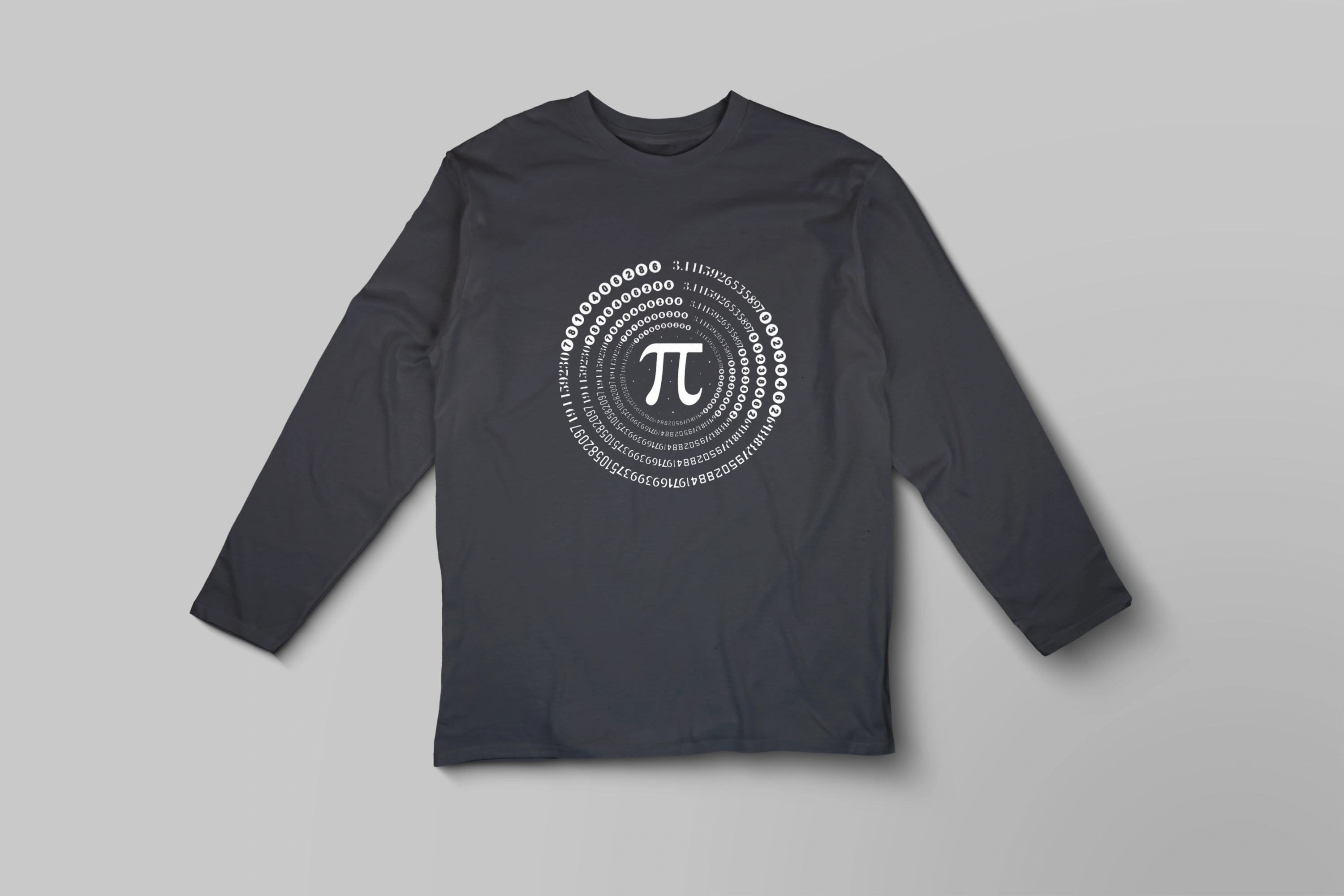 תצוגה חלופית של חולצה ארוכה symbol pi