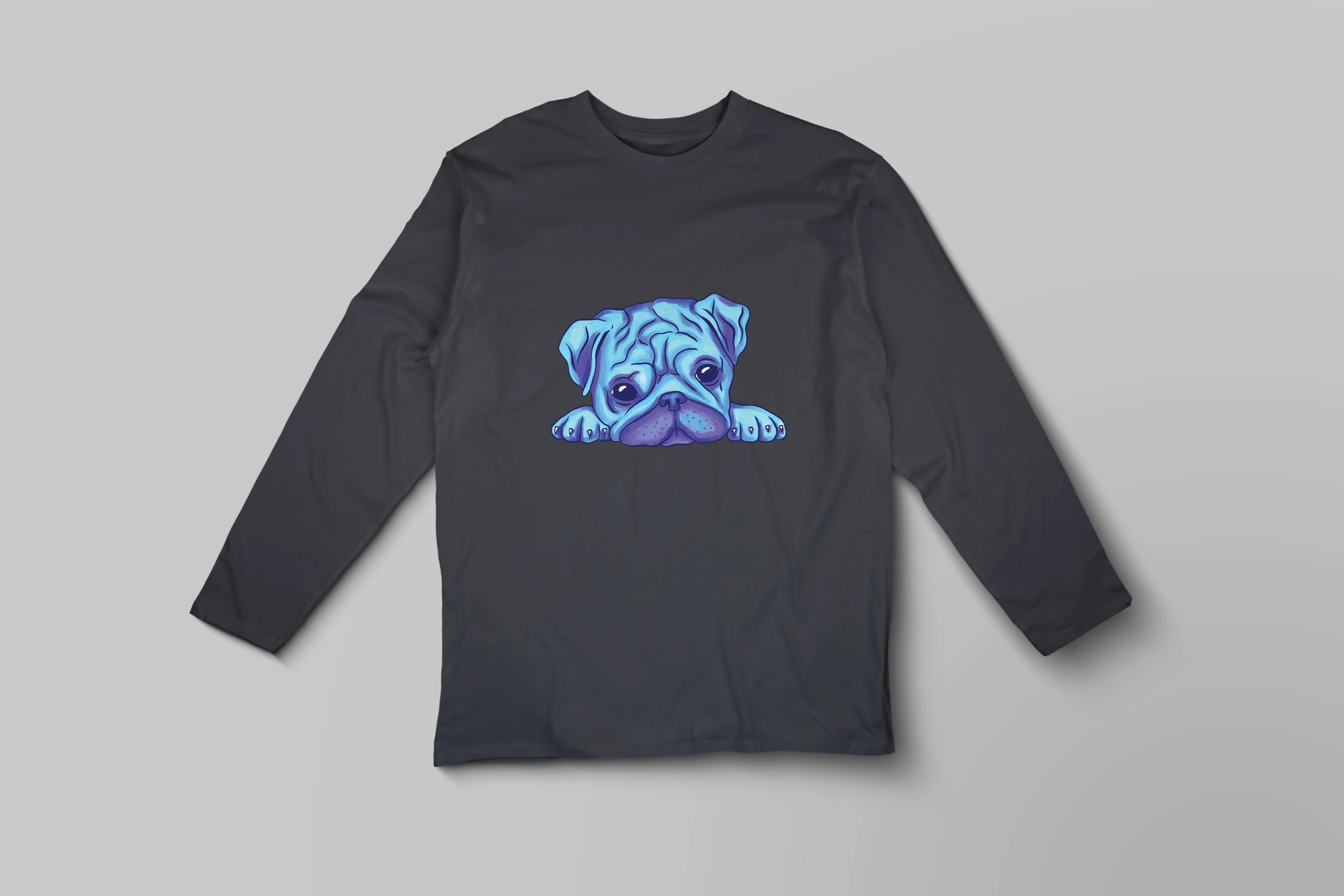 חולצה ארוכה פאג צבעי מים