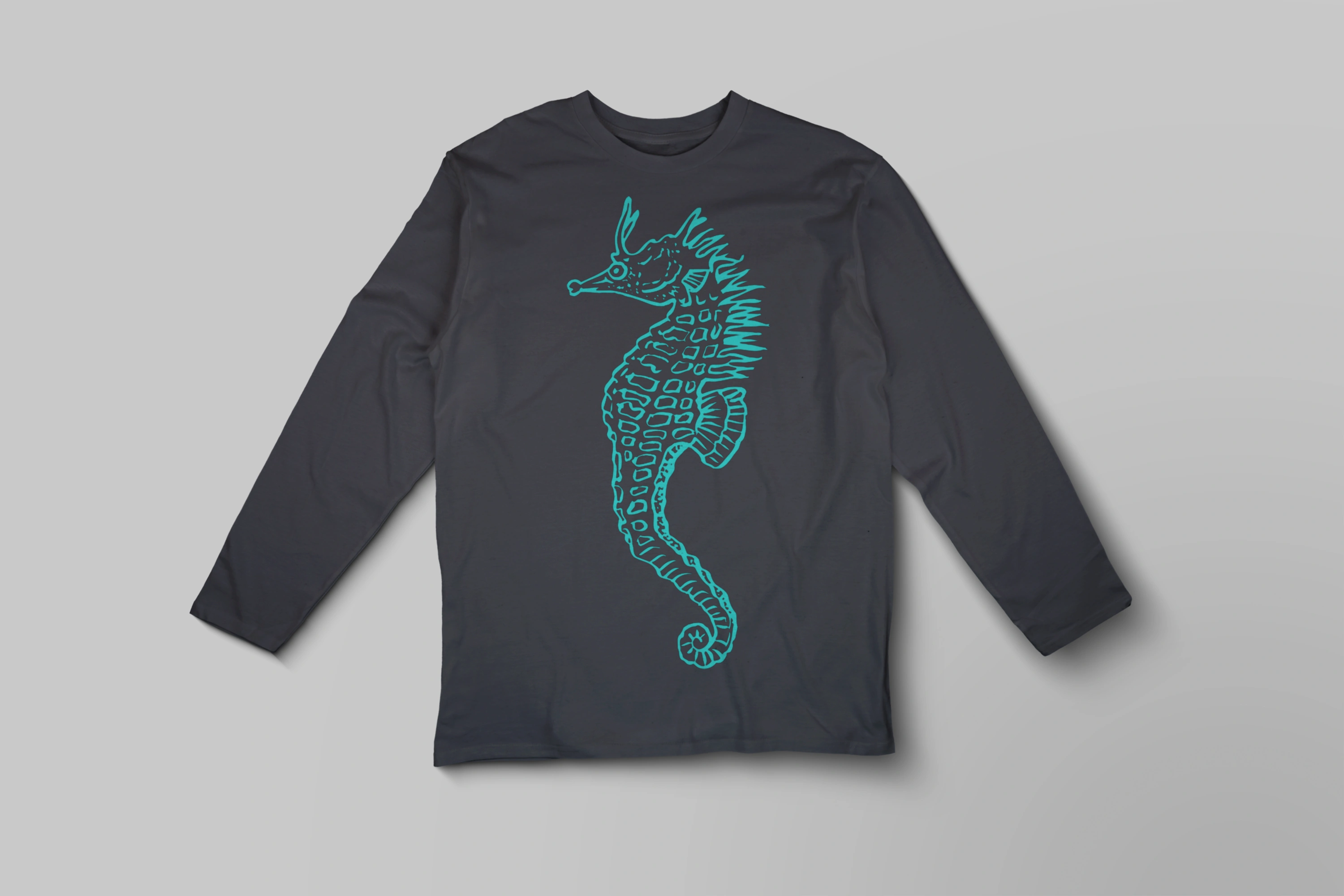 חולצה ארוכה סוס ים