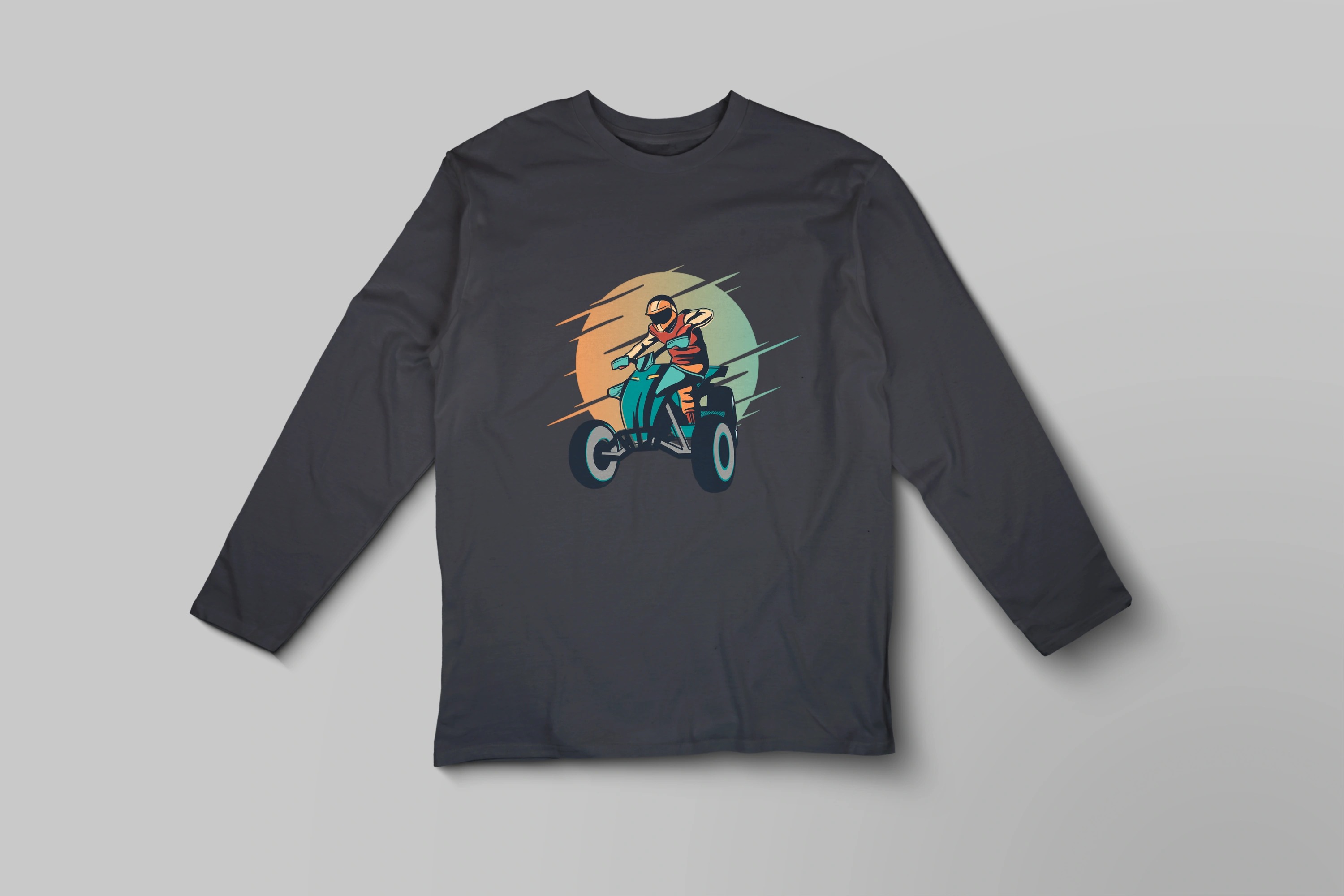 תצוגה חלופית של חולצה ארוכה טרקטורון