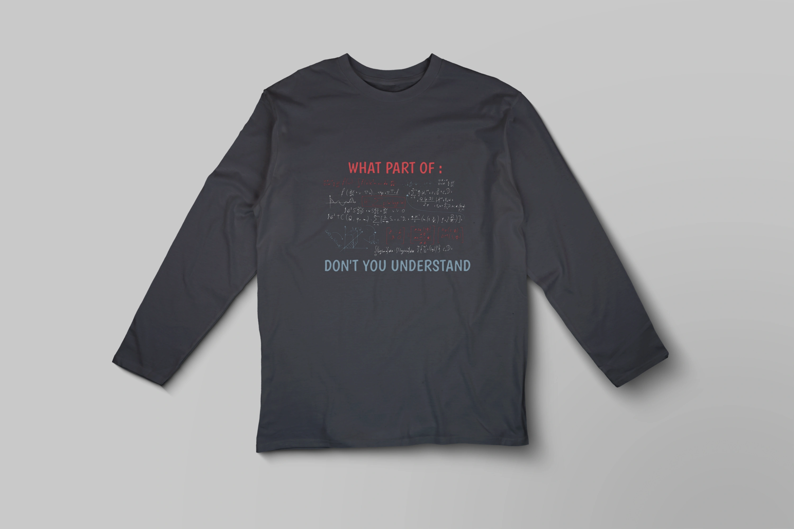 תצוגה חלופית של חולצה ארוכה מה-לא-הבנת