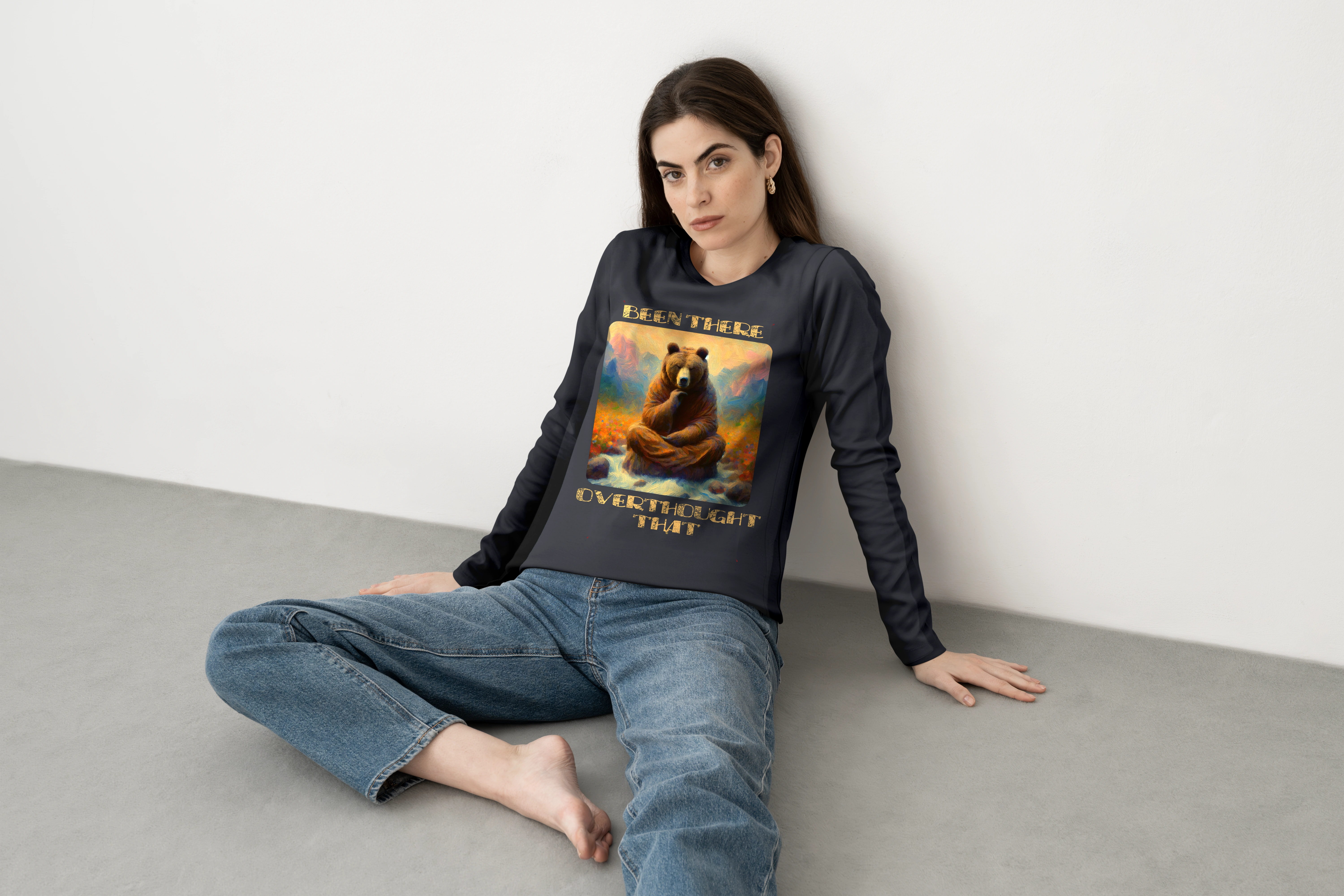 חולצה ארוכה been there