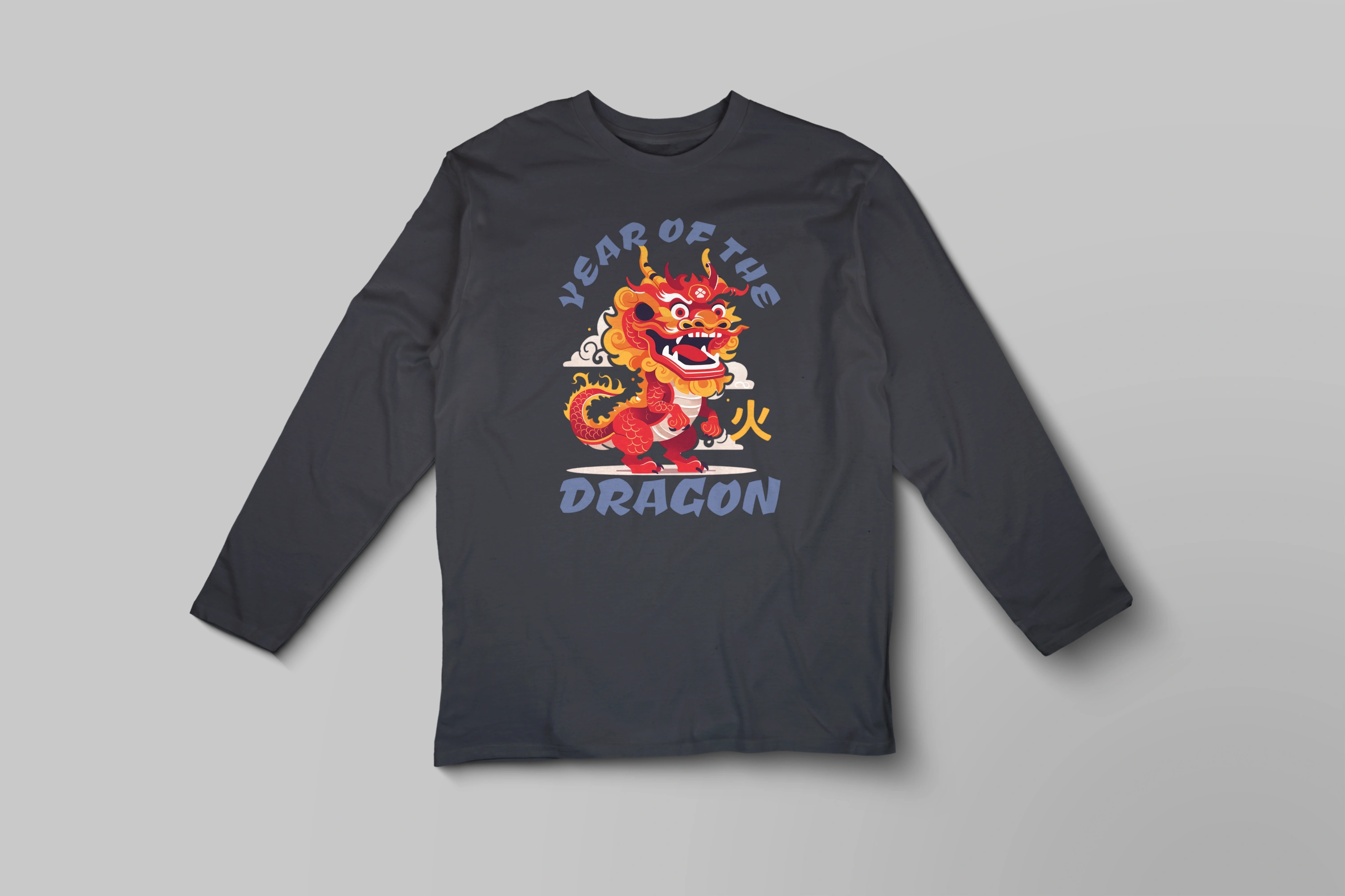 חולצה ארוכה year of the dragon