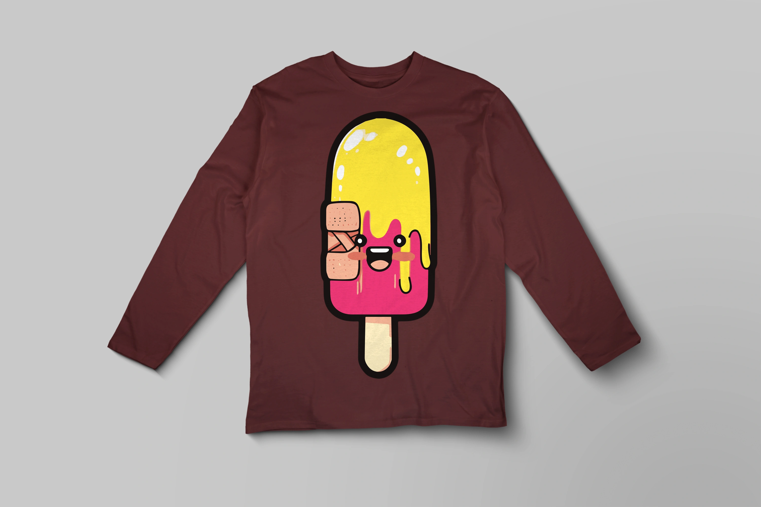 תצוגה חלופית של חולצה ארוכה גלידון