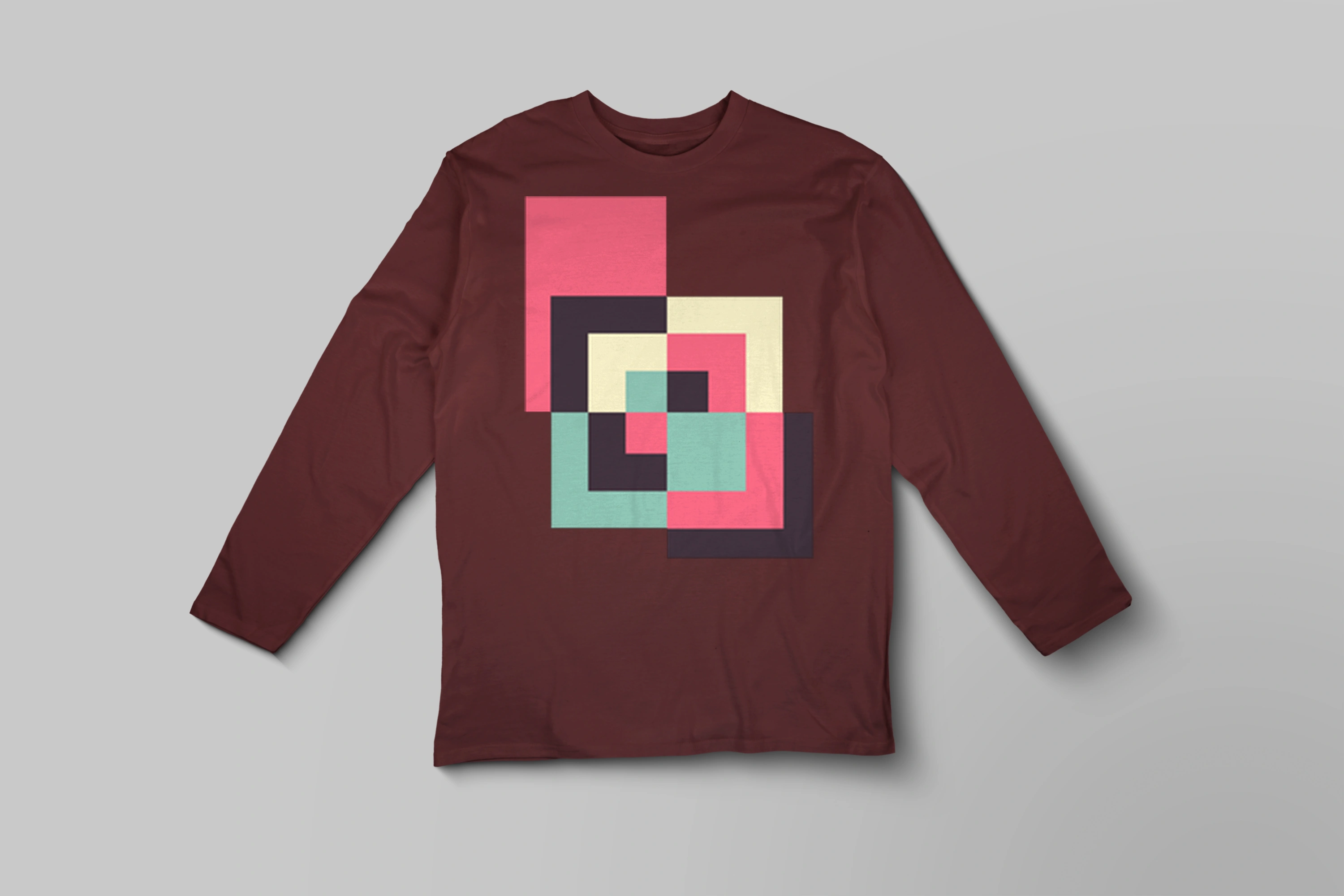 חולצה ארוכה אבסטרקטי 9