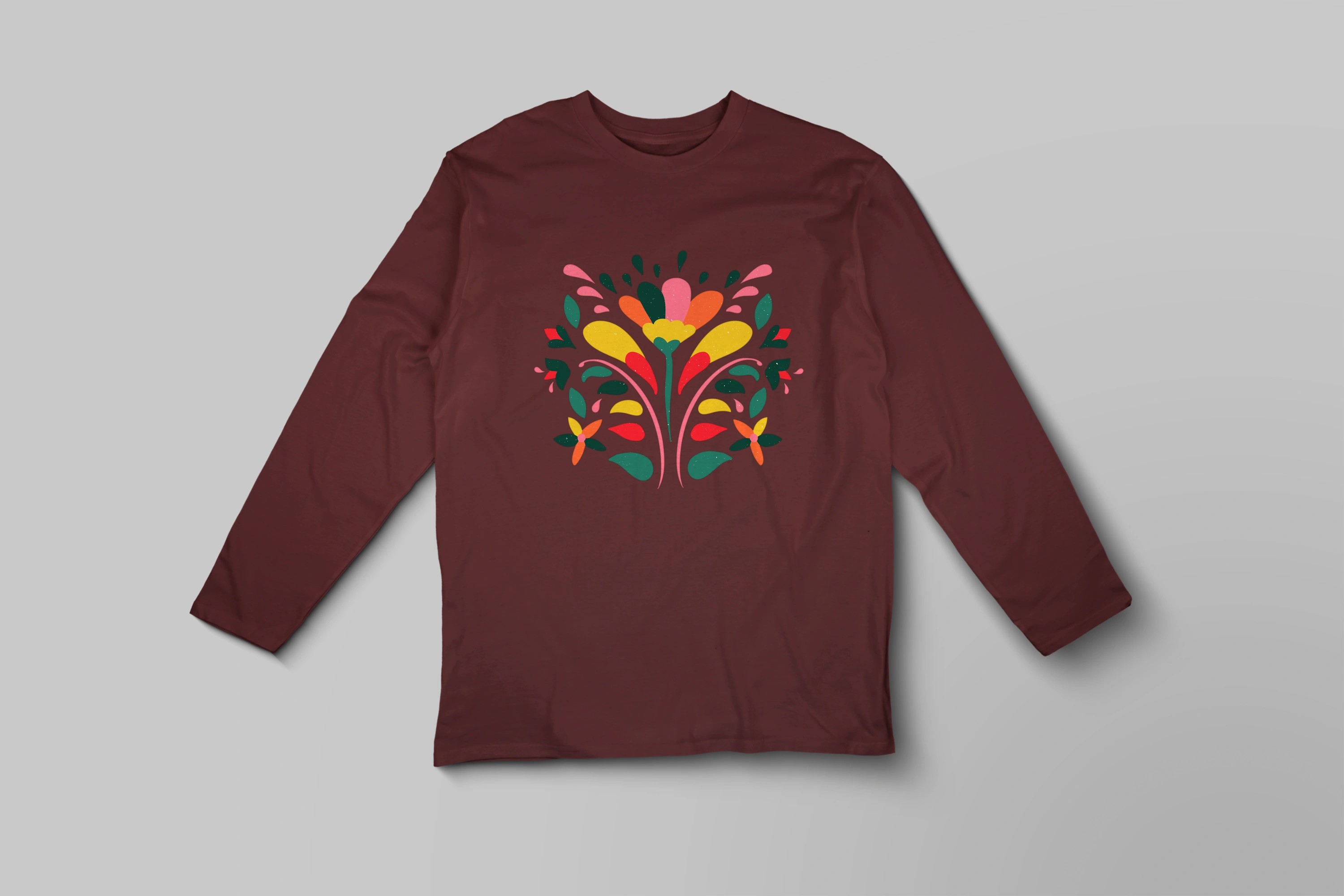 חולצה ארוכה פלורל