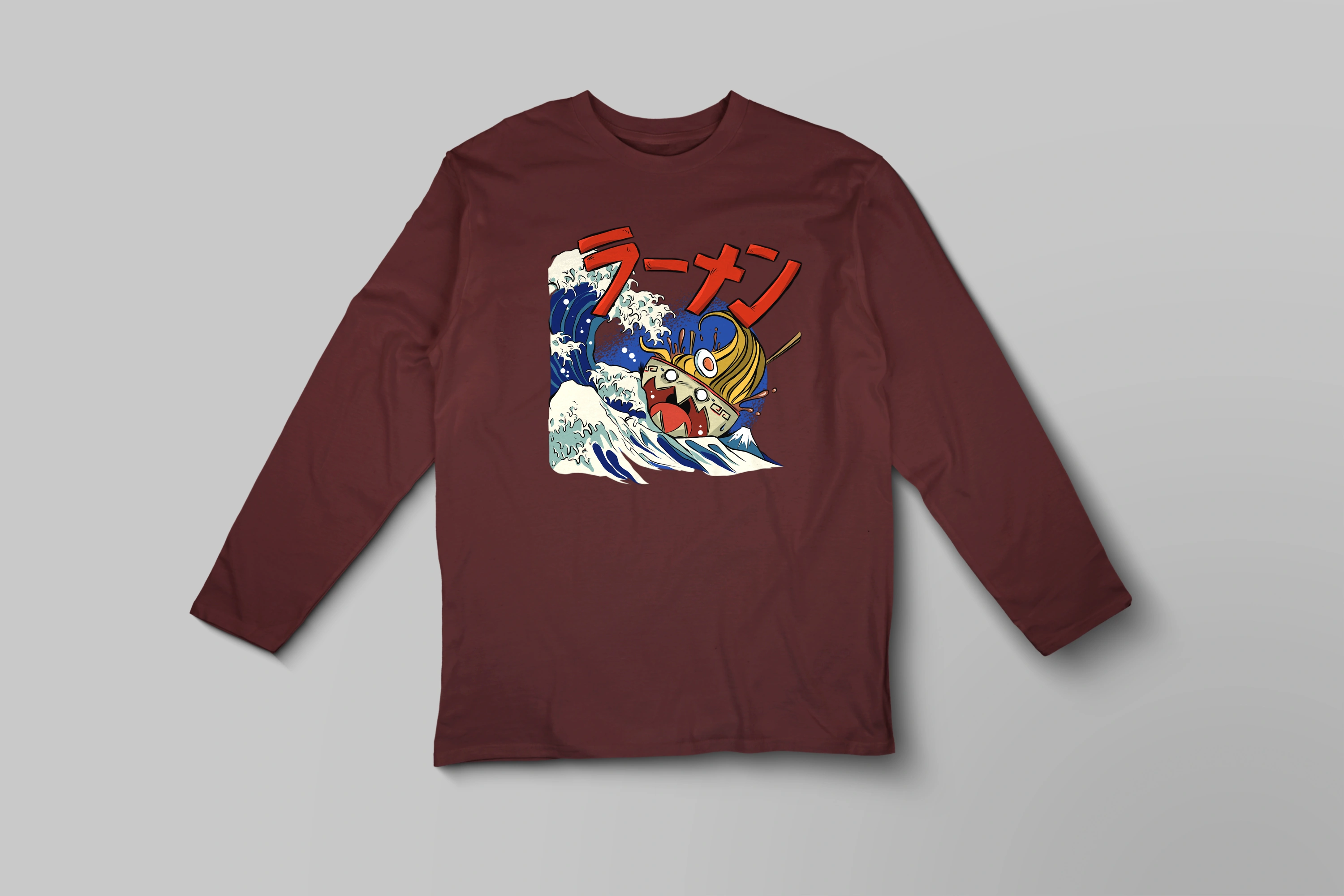 חולצה ארוכה ראמן בסערה