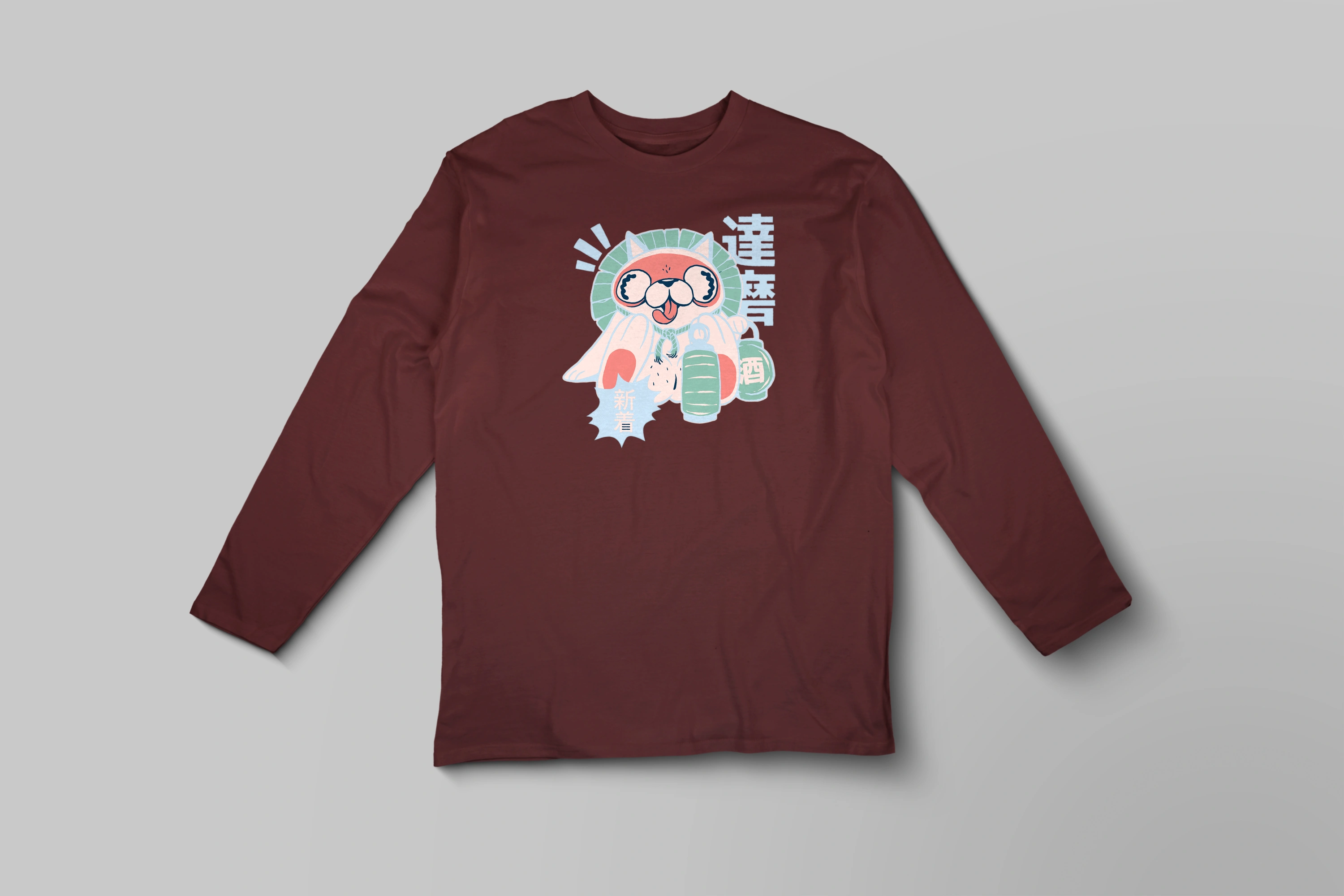 תצוגה חלופית של חולצה ארוכה Tanuki