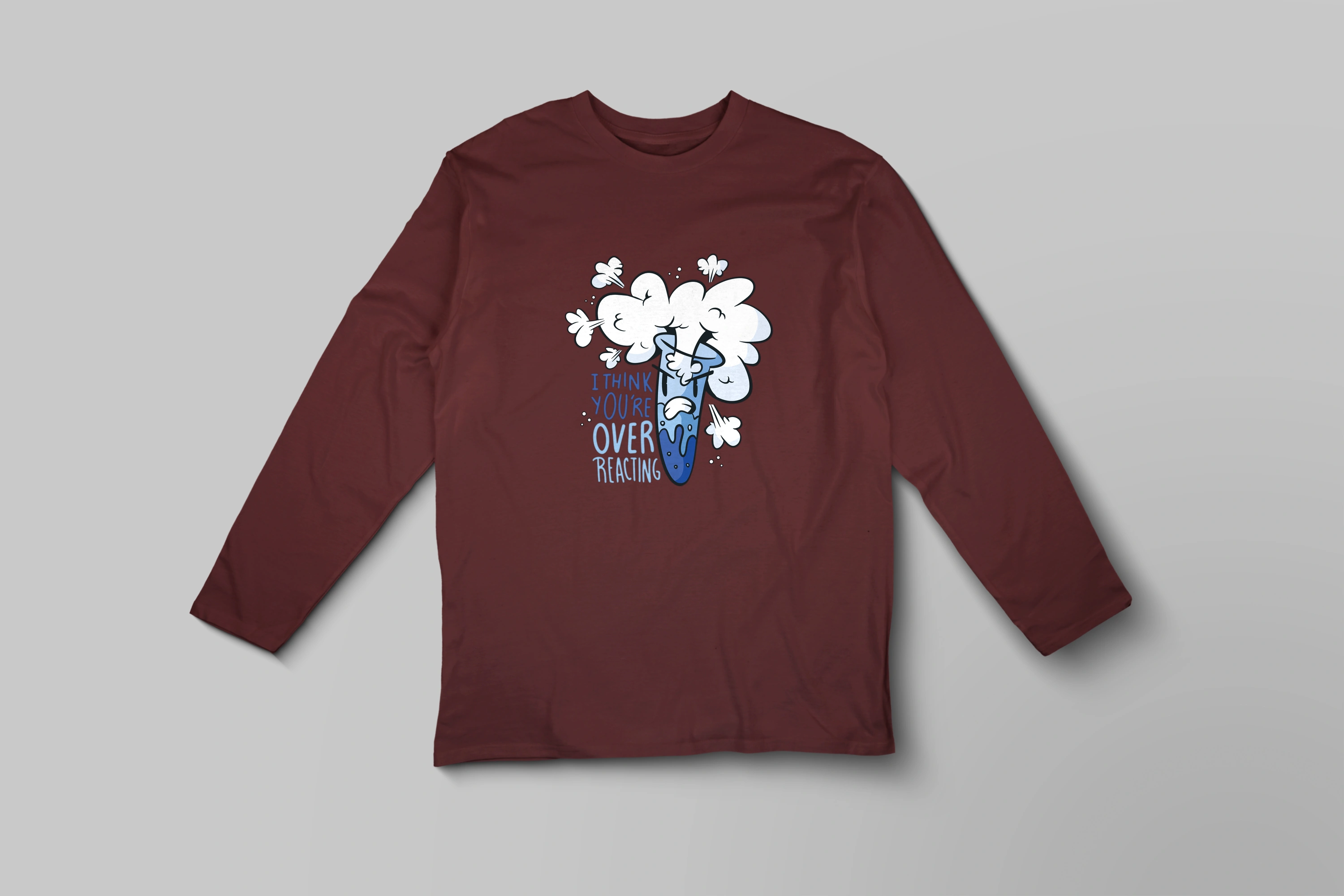 חולצה ארוכה תגובת יתר