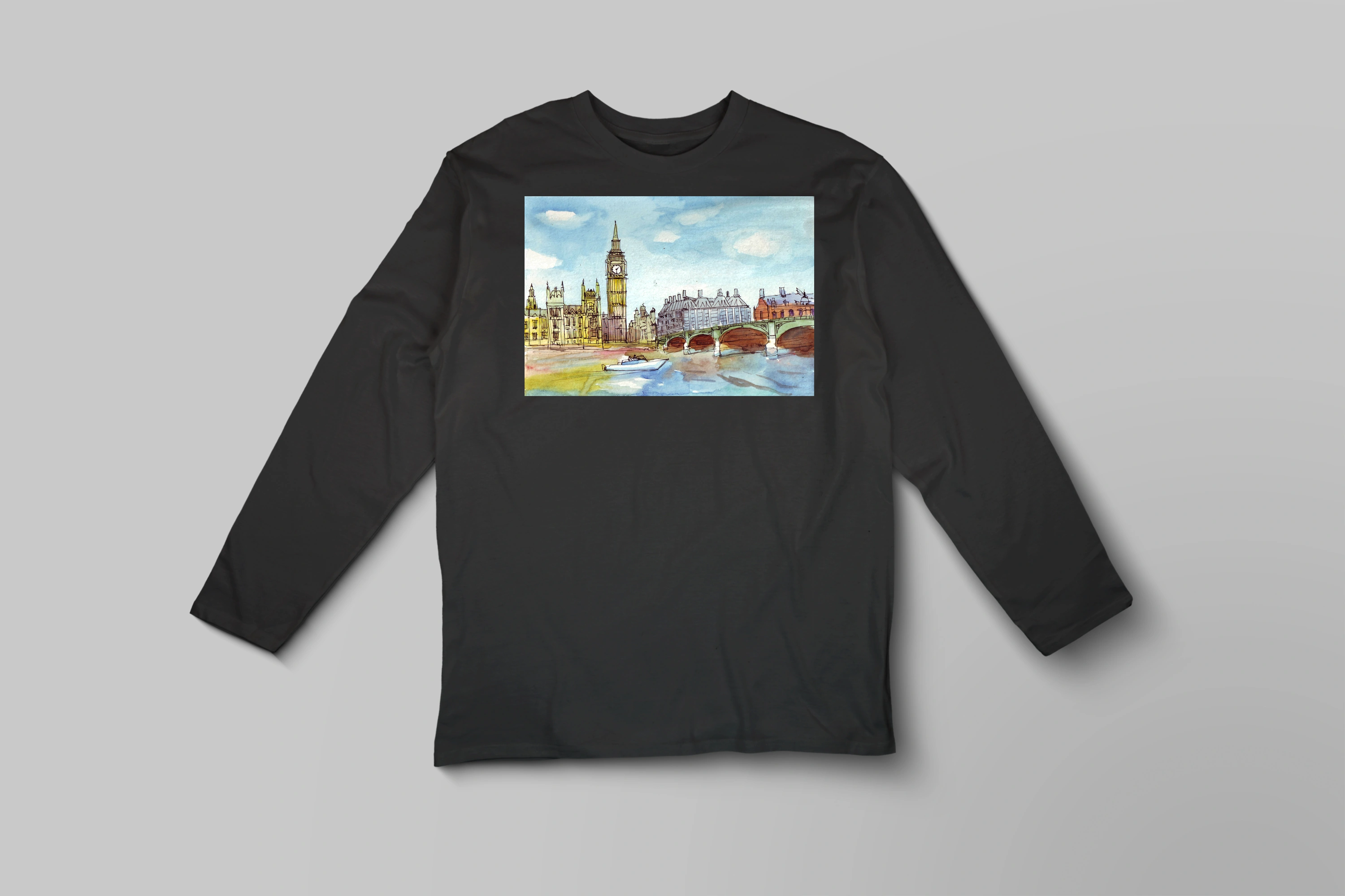 חולצה ארוכה london view