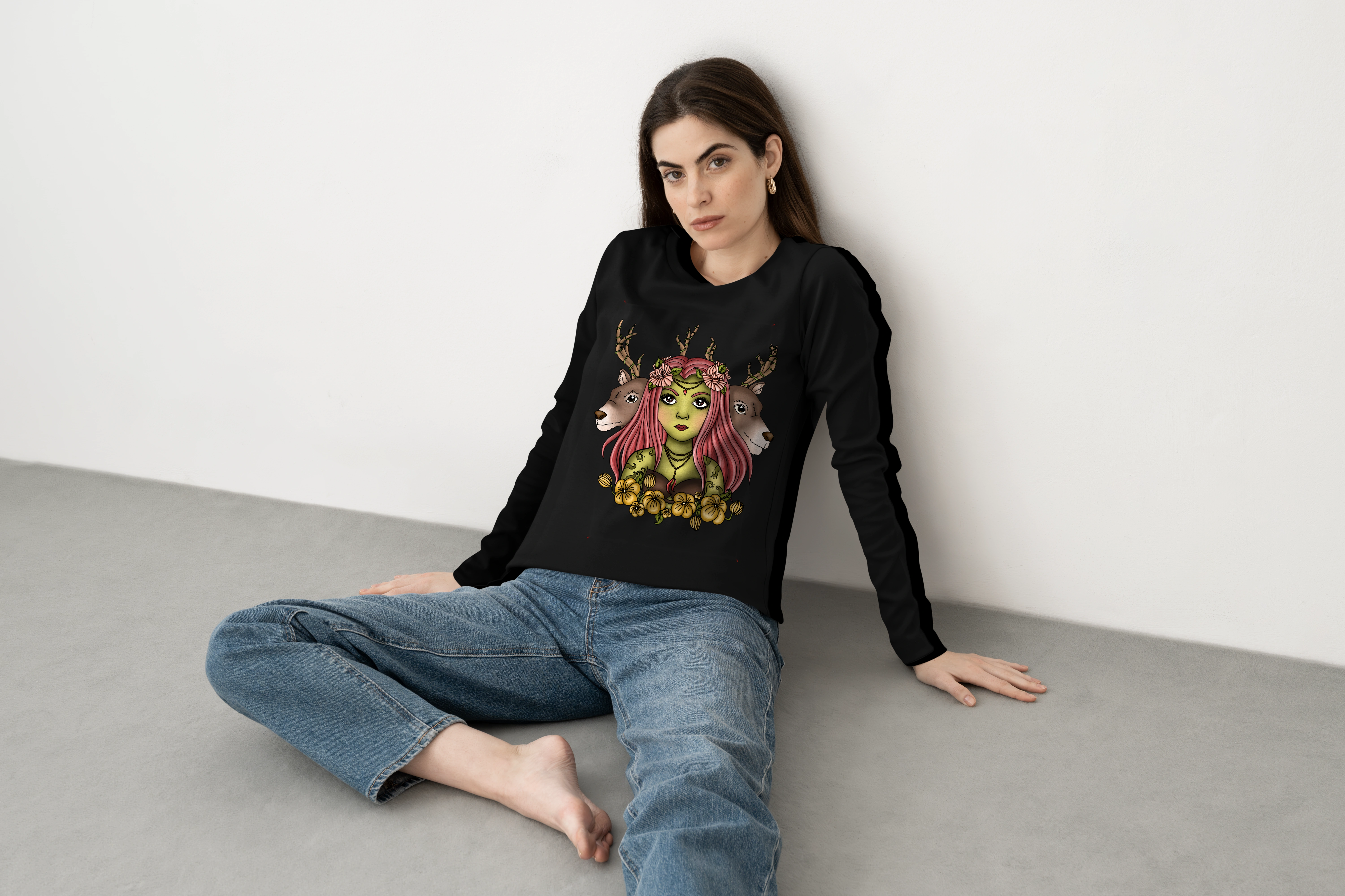 תצוגה חלופית של חולצה ארוכה אלפית