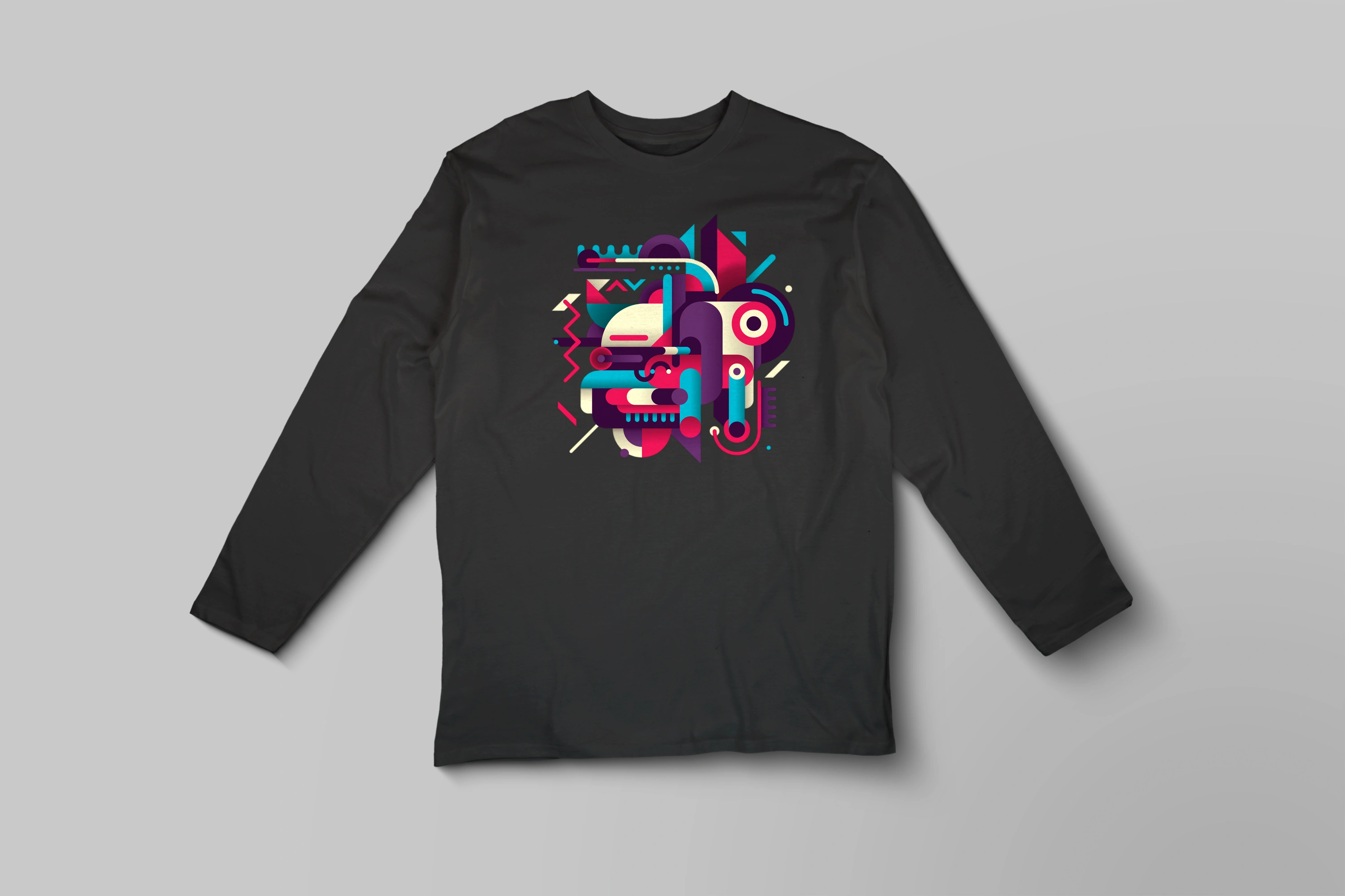 חולצה ארוכה אבסטרקטי 5