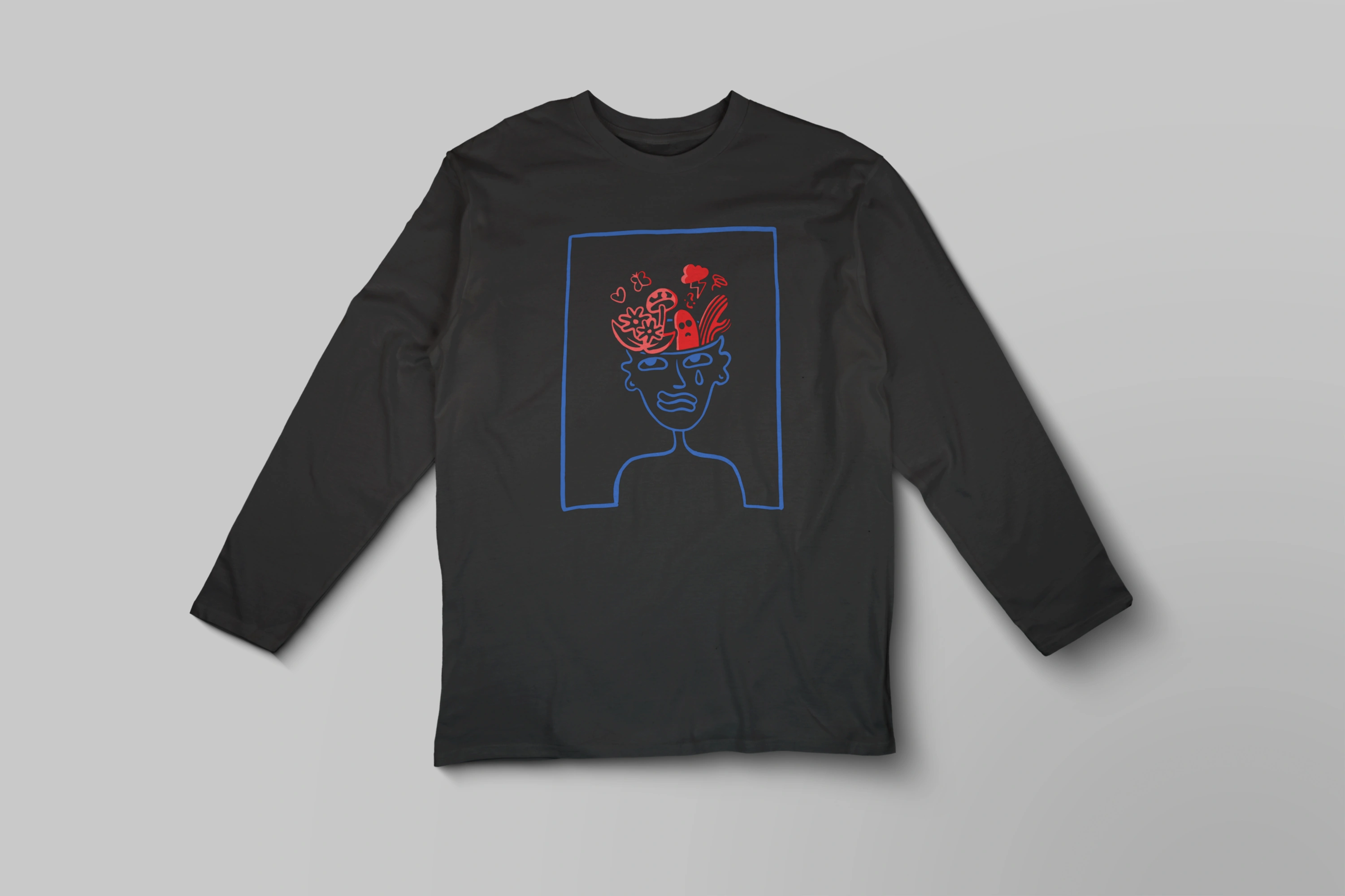 חולצה ארוכה אכל ת'ראש