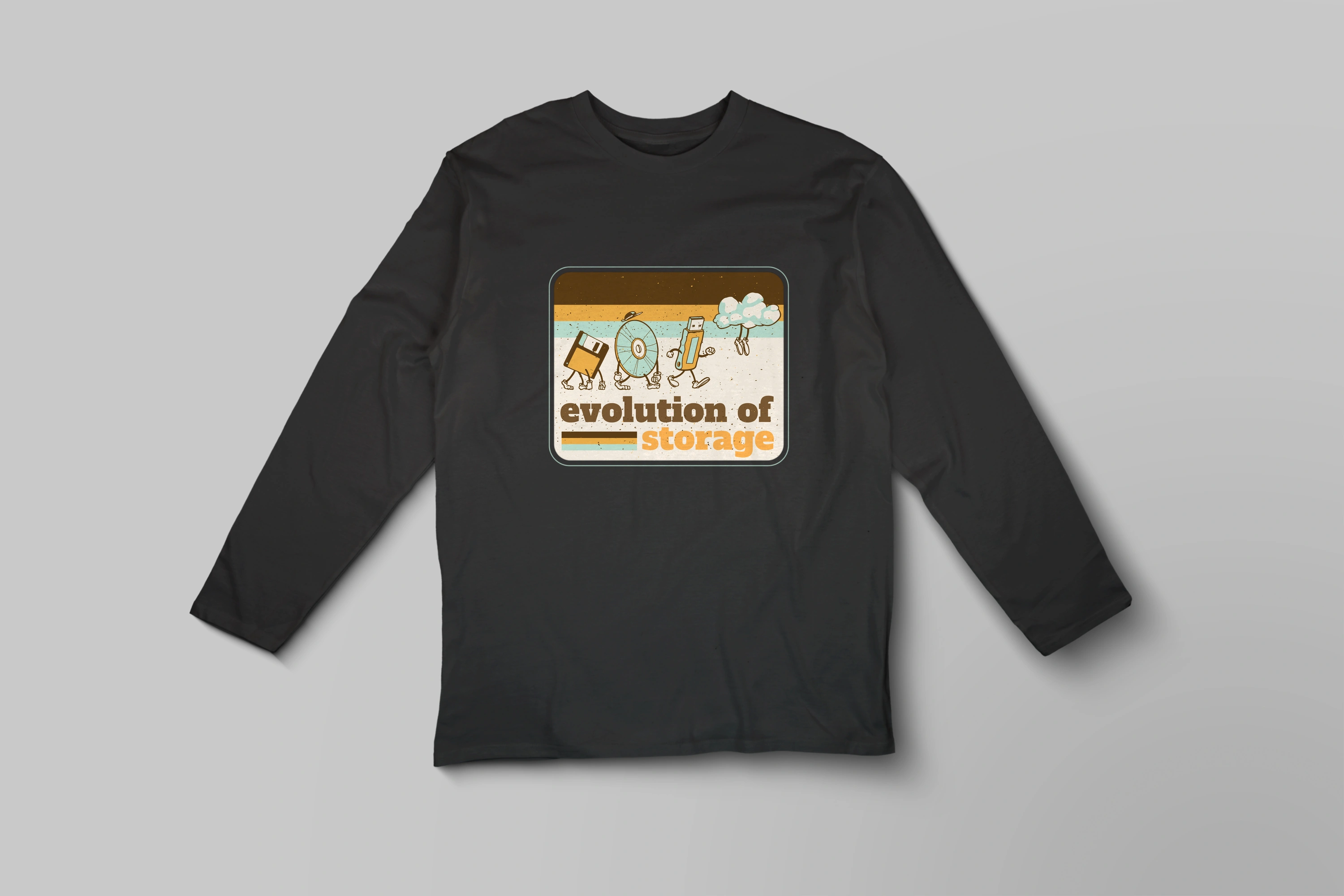 חולצה ארוכה evolution of storag