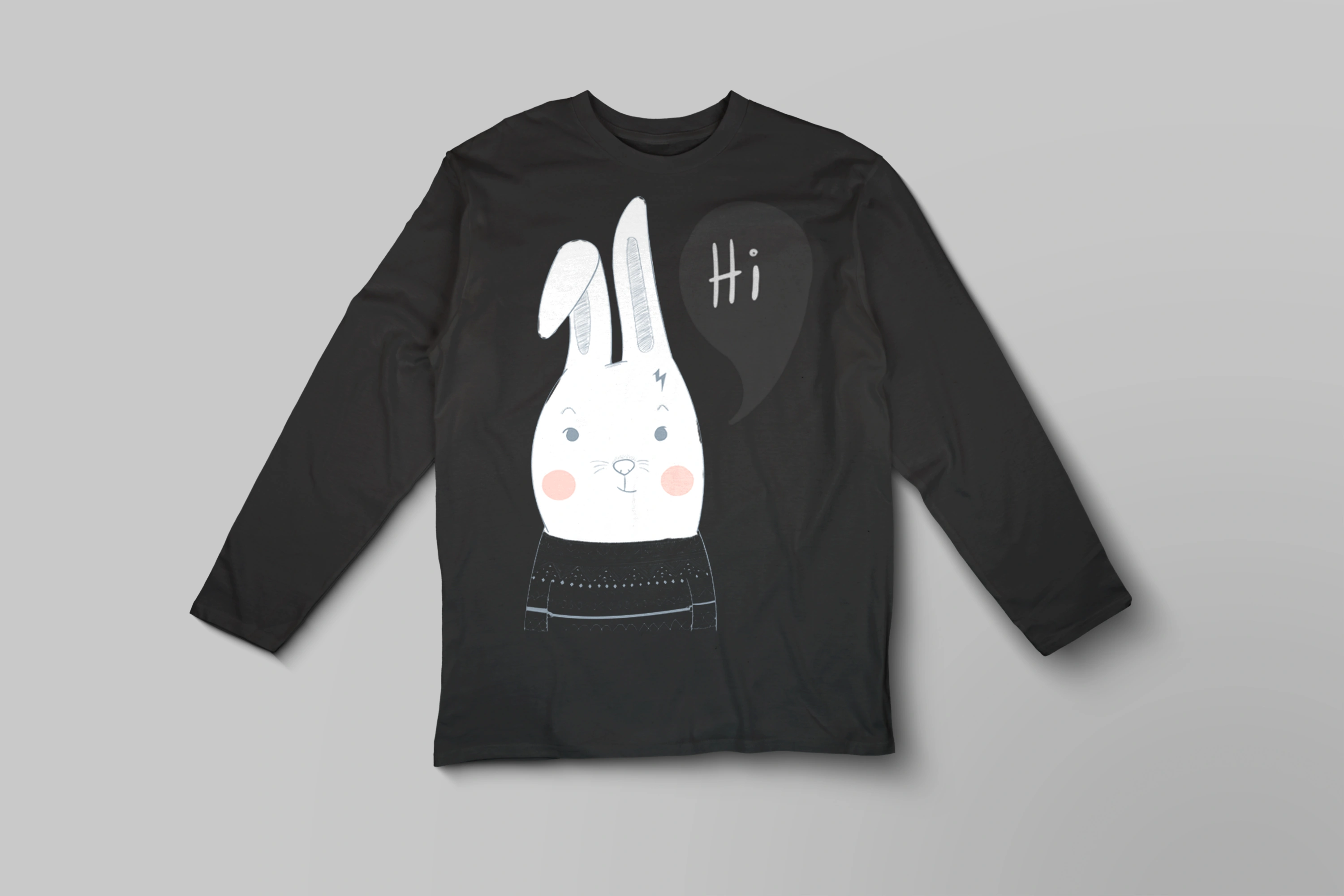 חולצה ארוכה ארנב