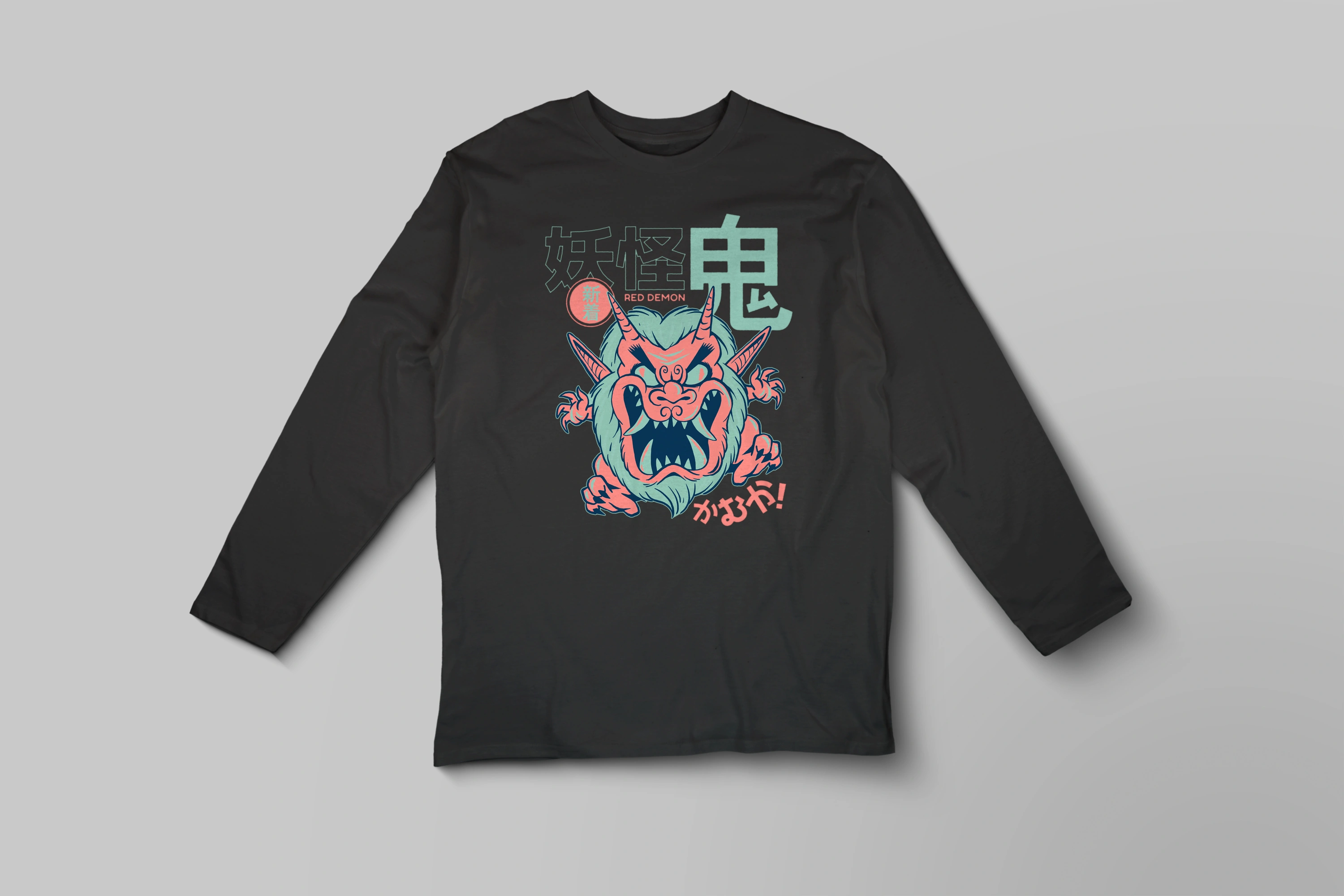 חולצה ארוכה שד יפני