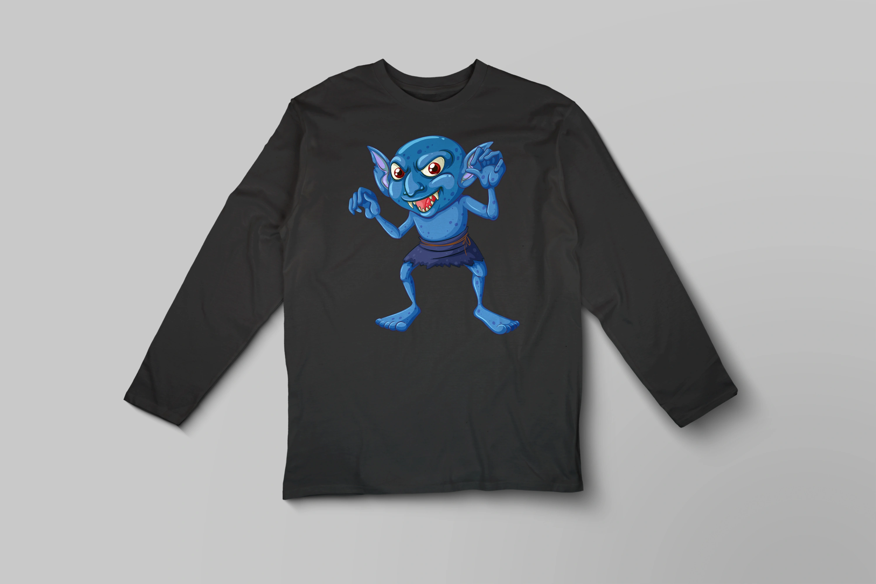 חולצה ארוכה שדון כחול