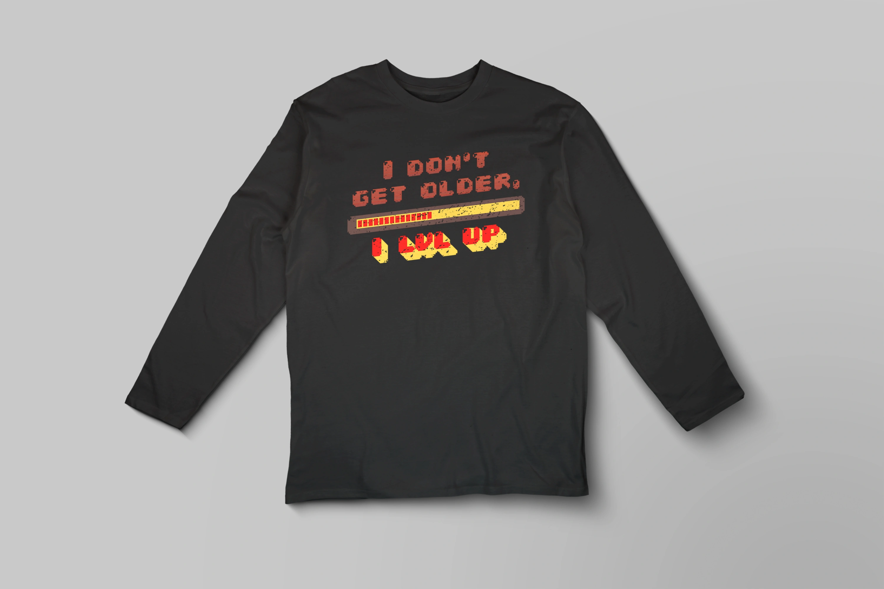 חולצה ארוכה lvl up