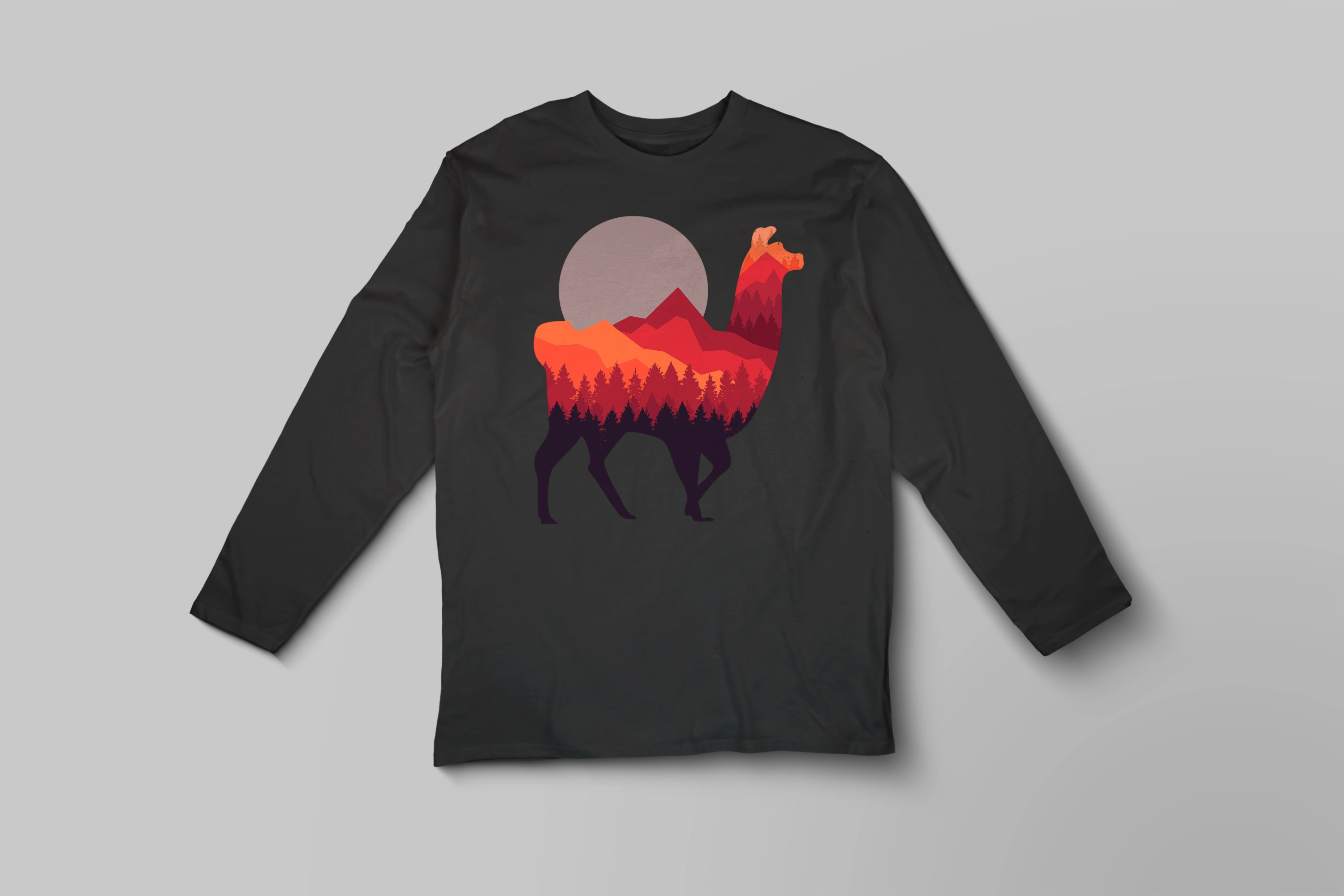 חולצה ארוכה אלפקה במדבר