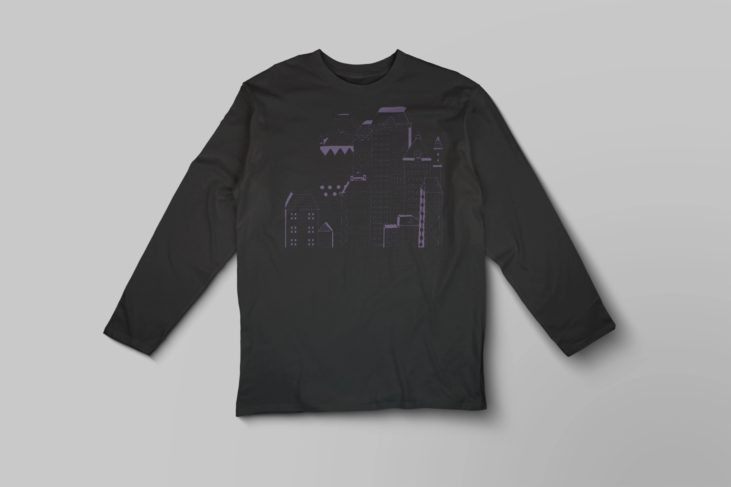 חולצה ארוכה עיר עתיקה