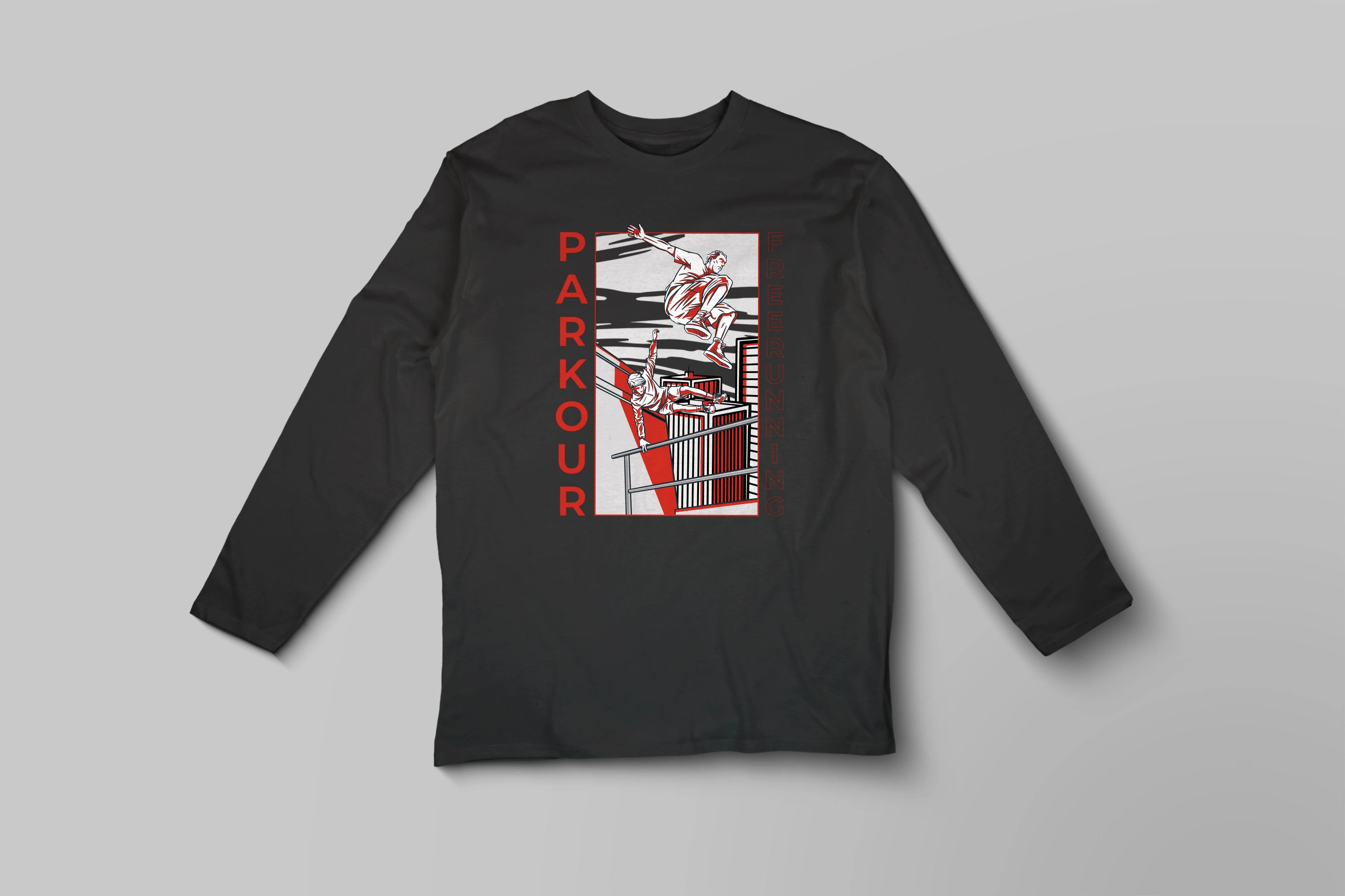 חולצה ארוכה Parkour