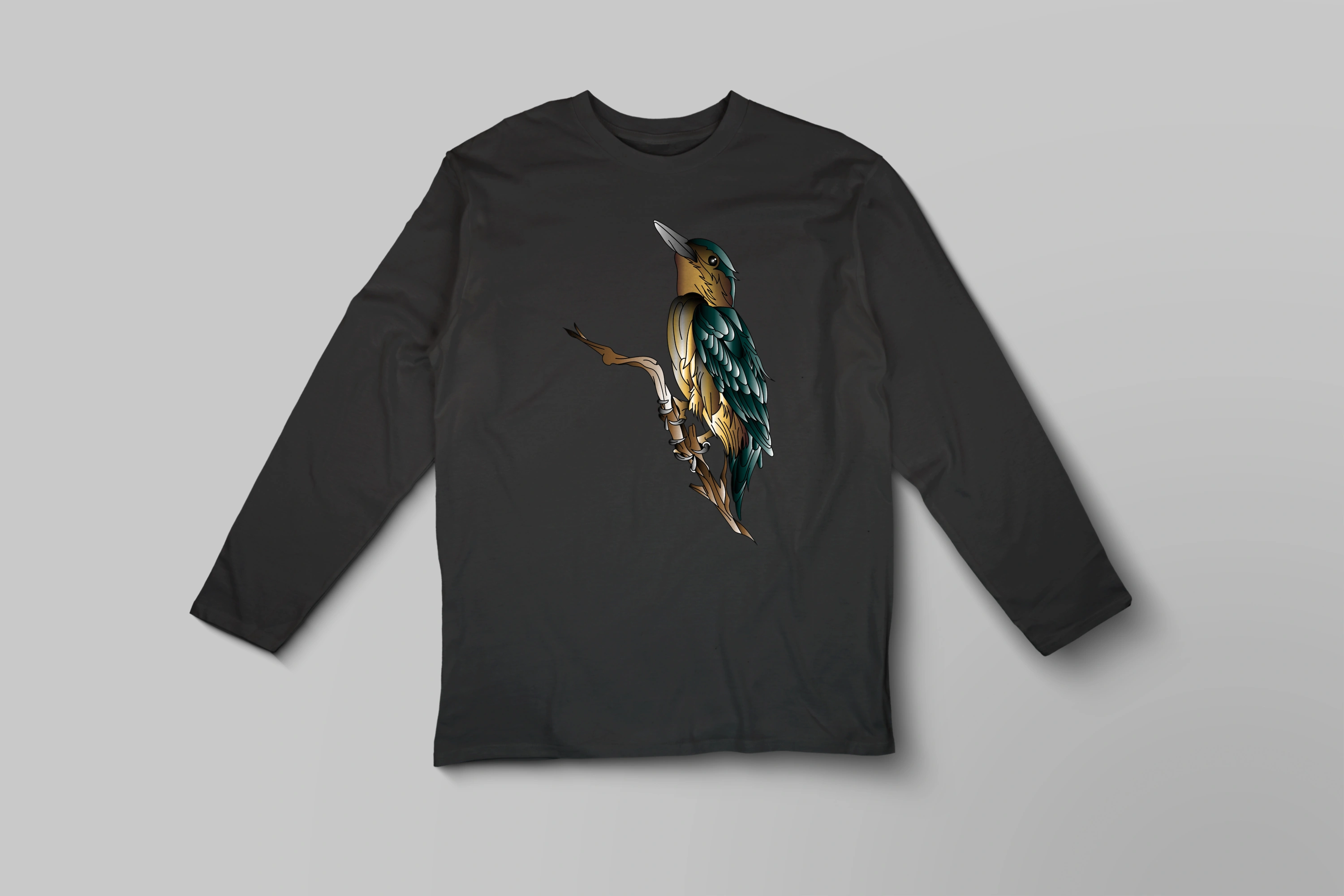 תצוגה חלופית של חולצה ארוכה ציפור דרור