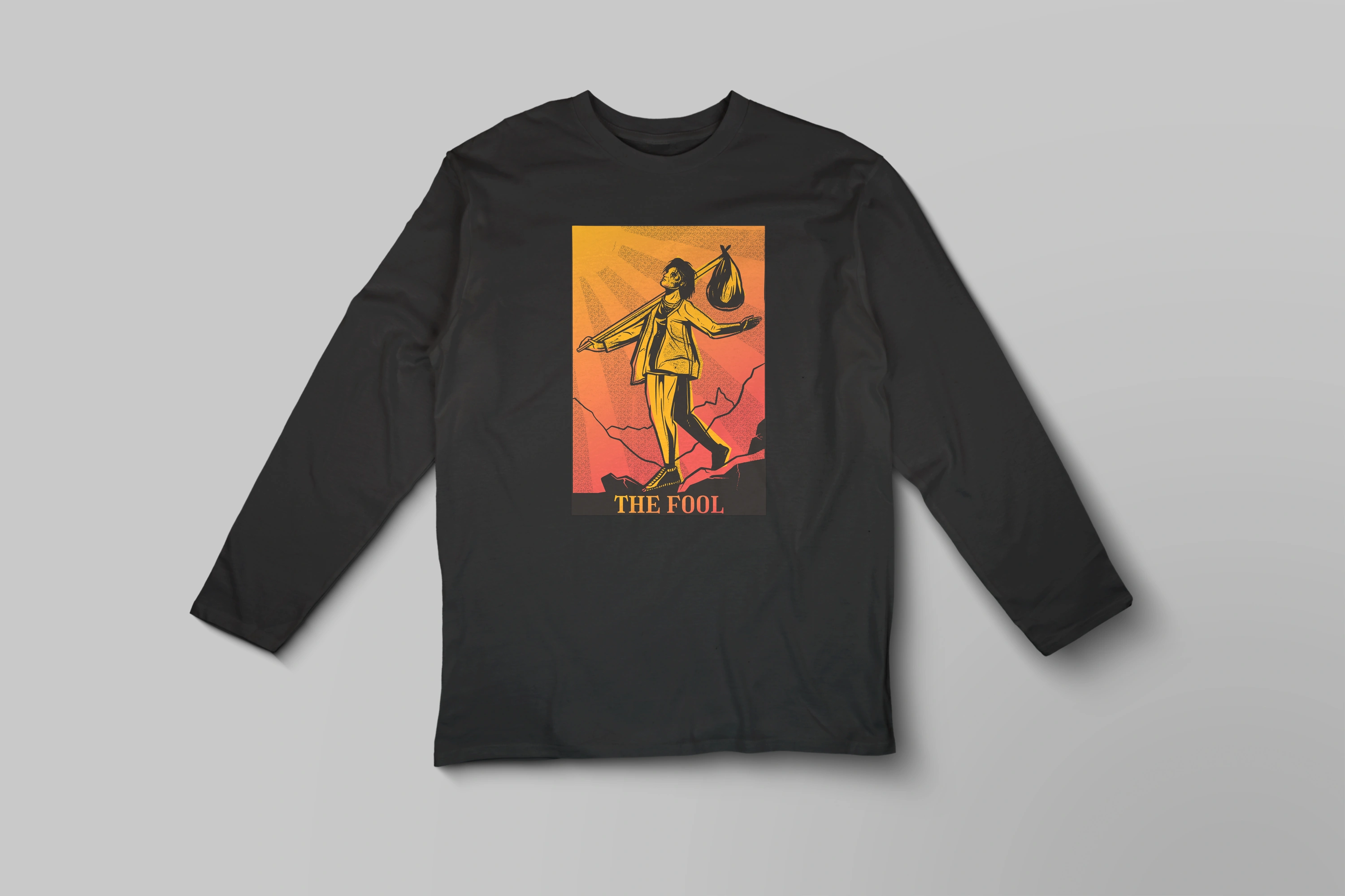 תצוגה חלופית של חולצה ארוכה טארוט כסיל