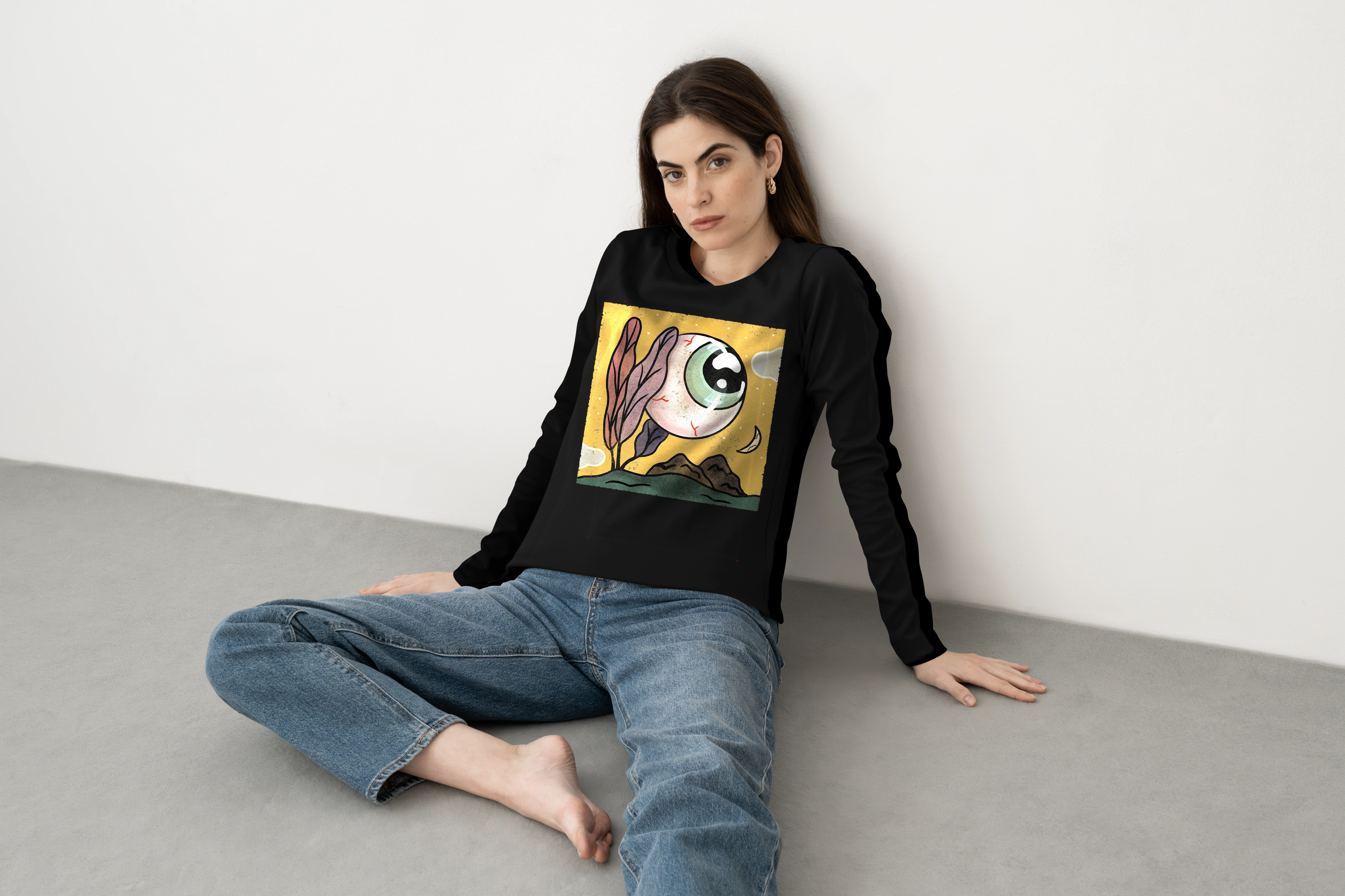 חולצה ארוכה EYE