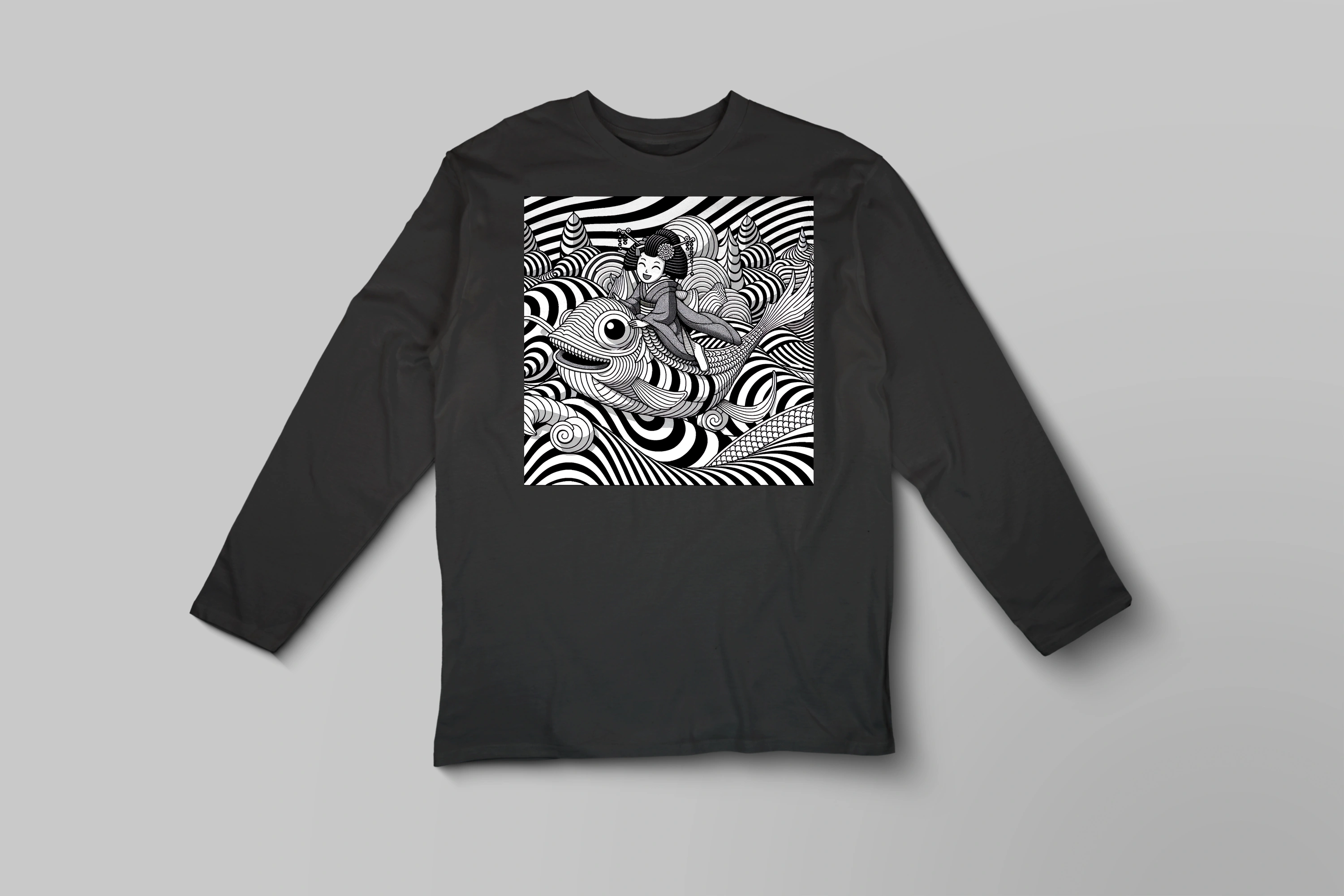 חולצה ארוכה Geisha Moment 2