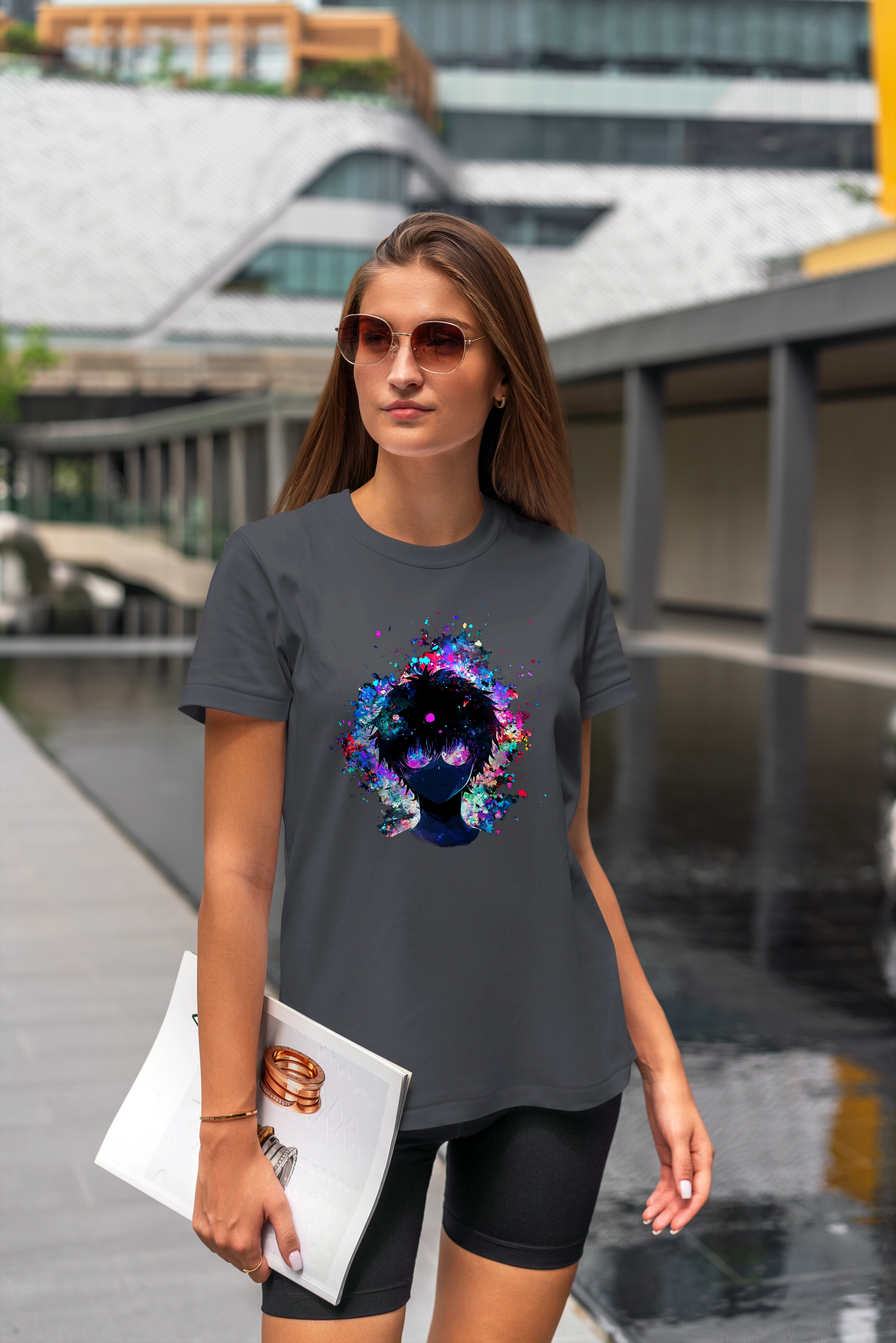 תצוגה חלופית של חולצה אנימה קיד