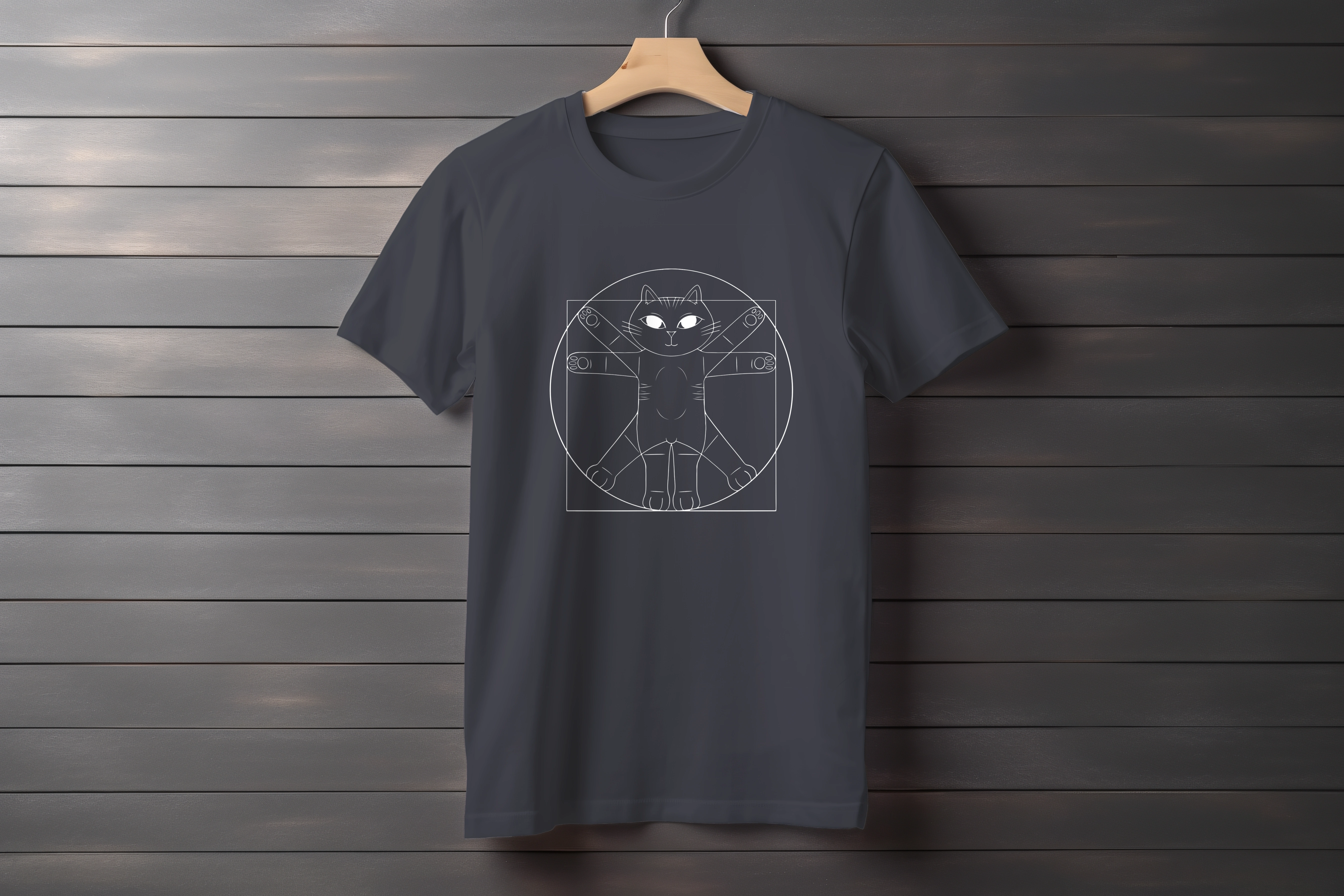 חולצה חתול דה וינצי