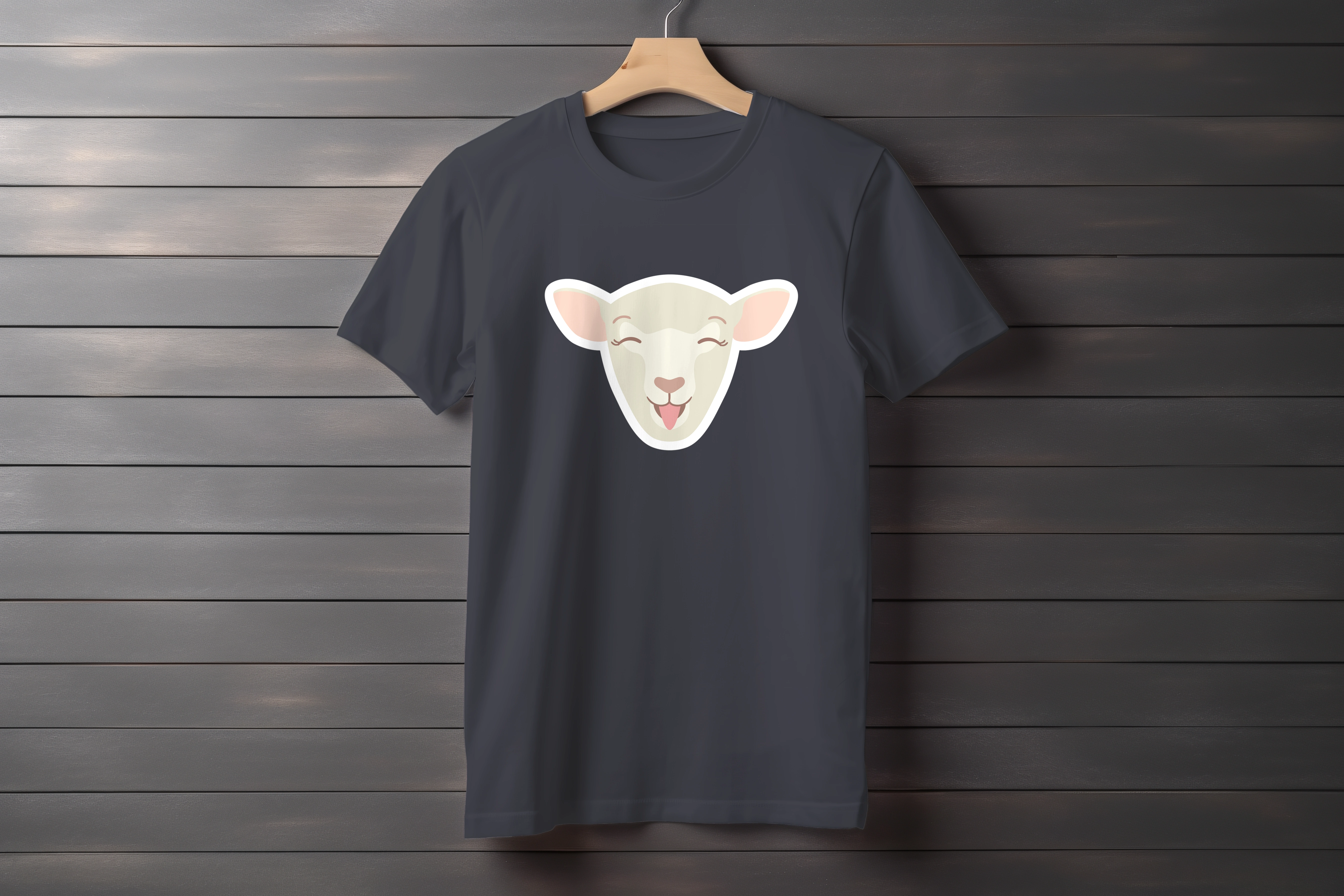 חולצה כבשה שמחה