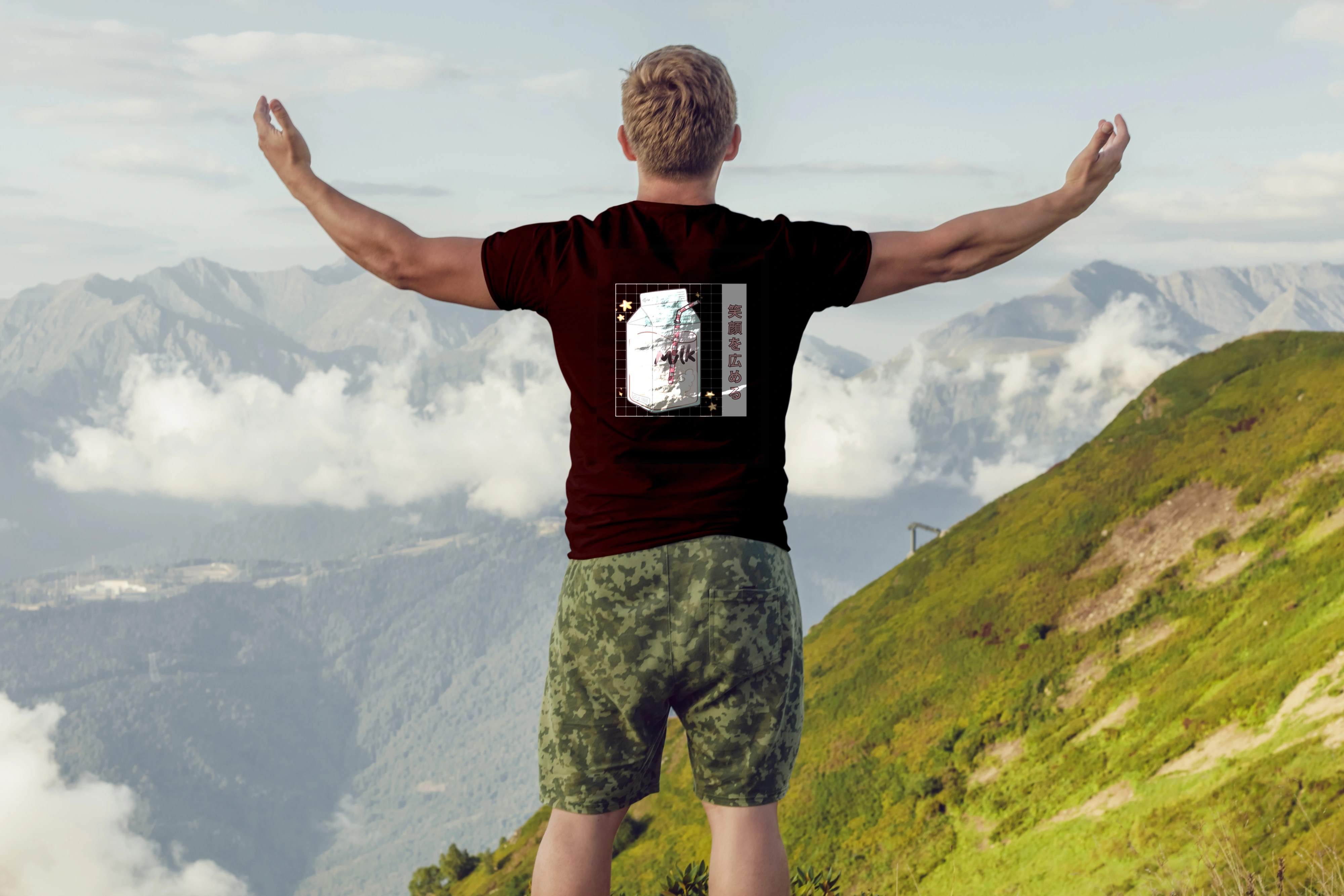 תצוגה חלופית של חולצה חלב