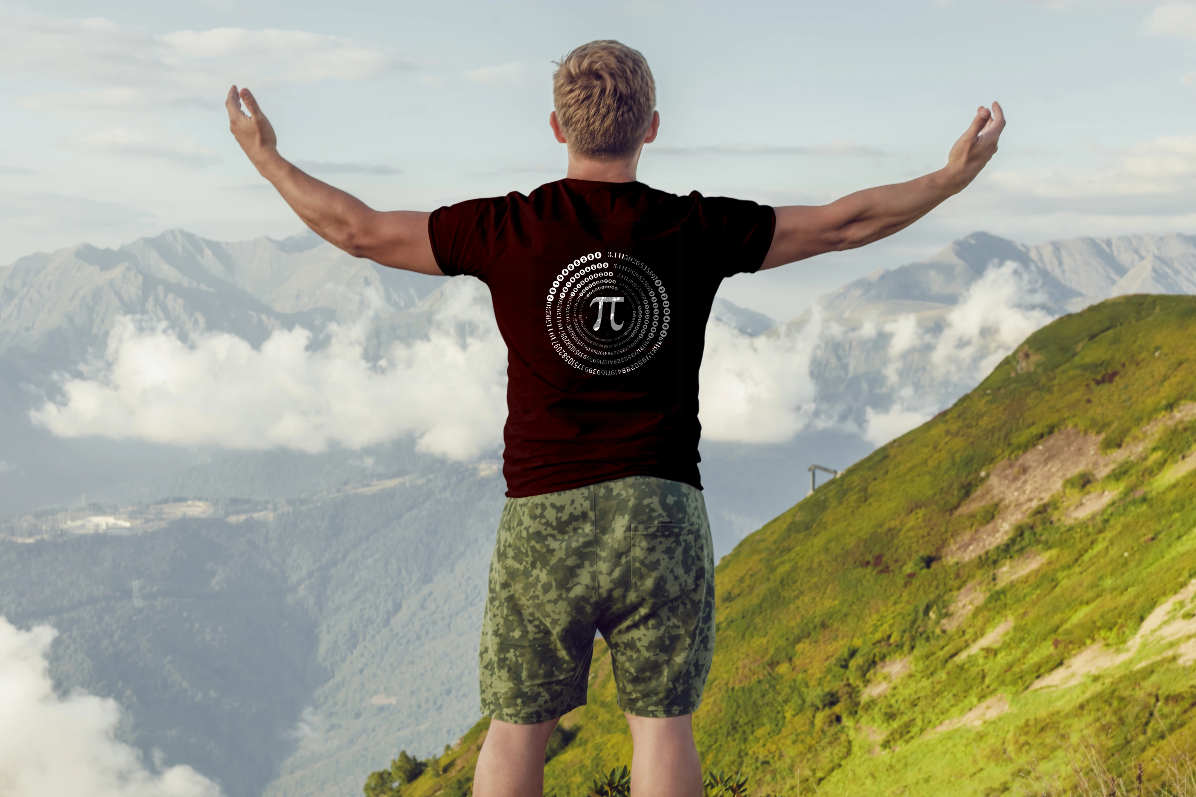 חולצה symbol pi