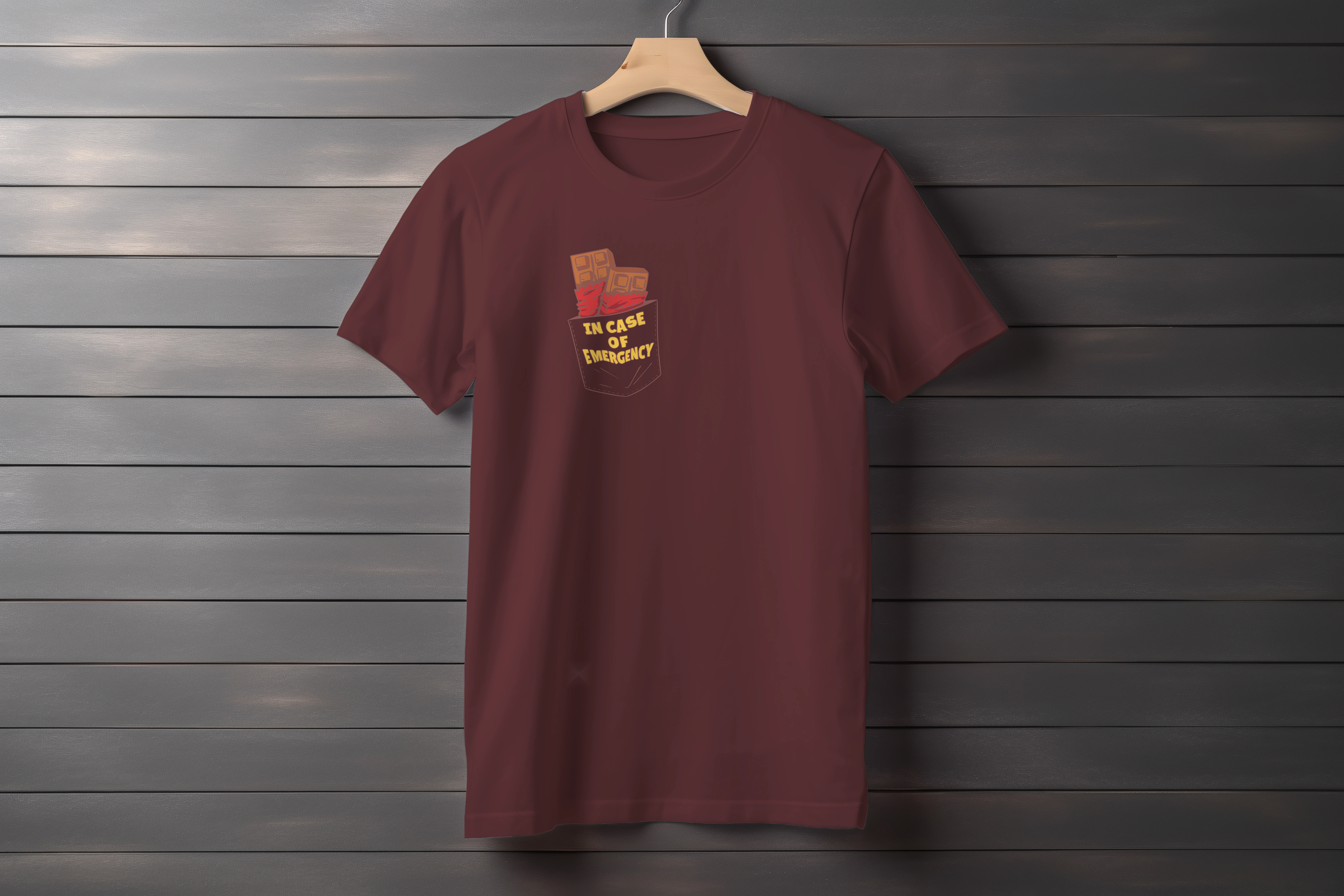 חולצה כיס שוקולד