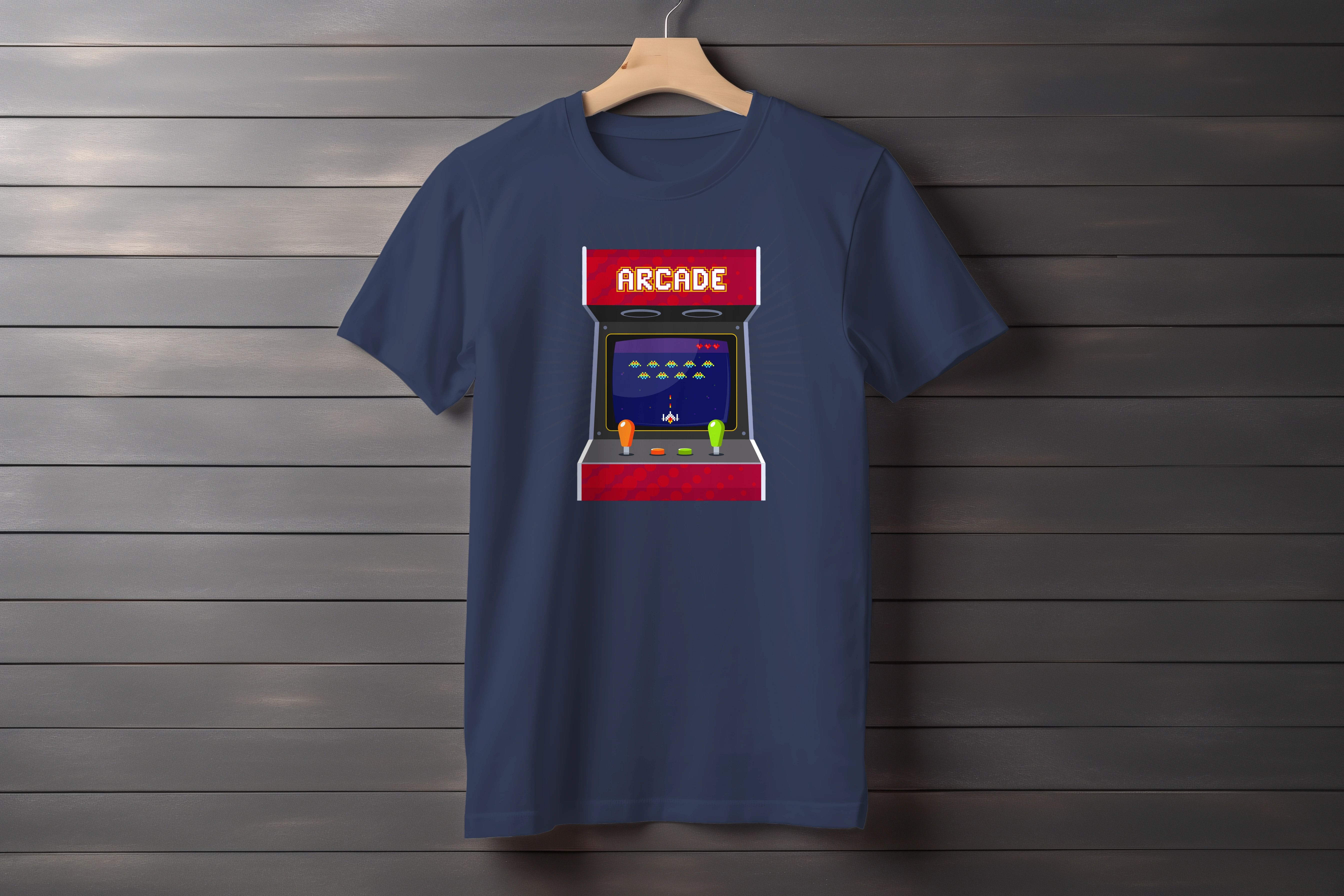 חולצה מכונת משחקים