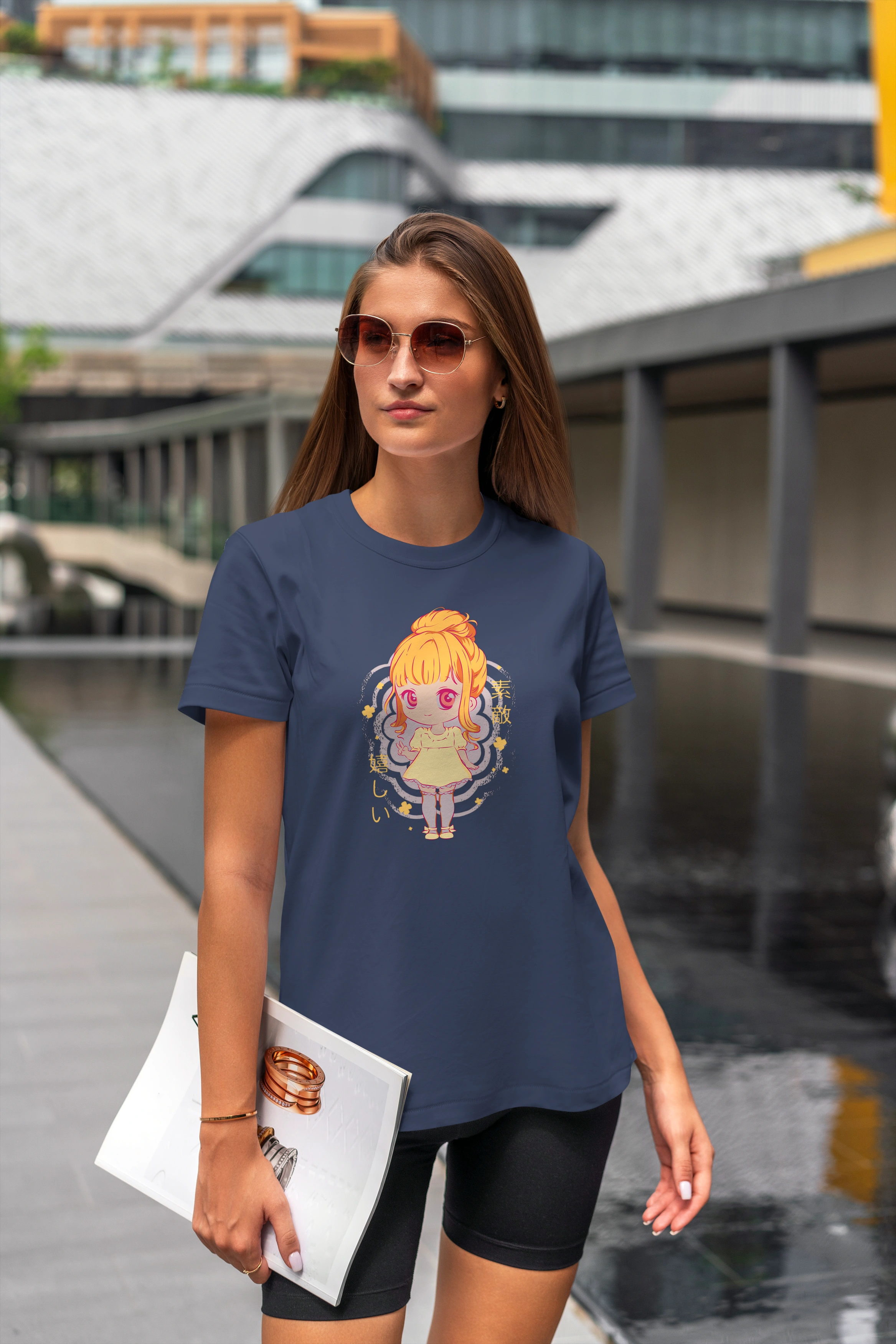 תצוגה חלופית של חולצה Kawaii girl