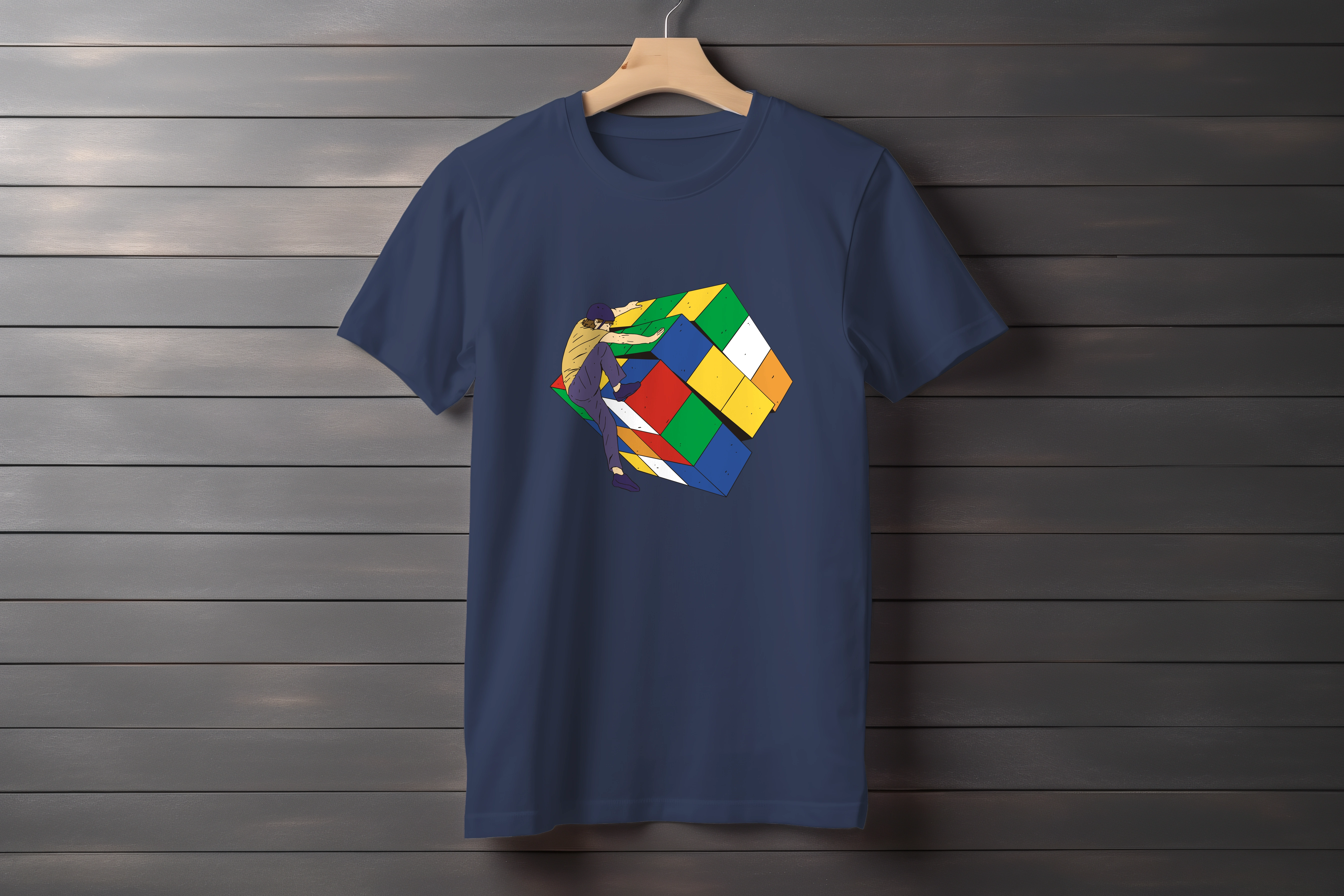 תצוגה חלופית של חולצה טיפוס על קובייה הונגרית