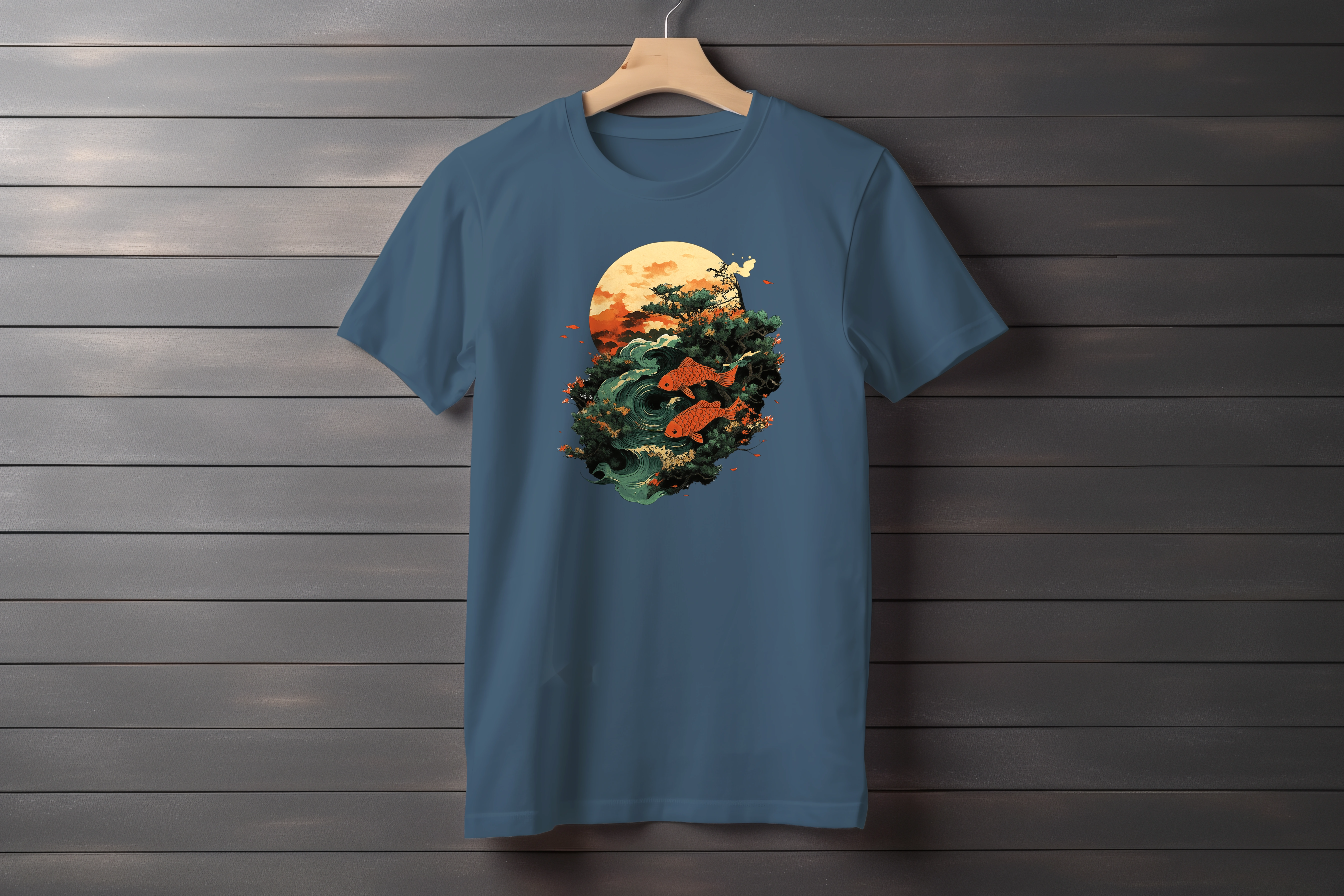 תצוגה חלופית של חולצה אנימה דגים