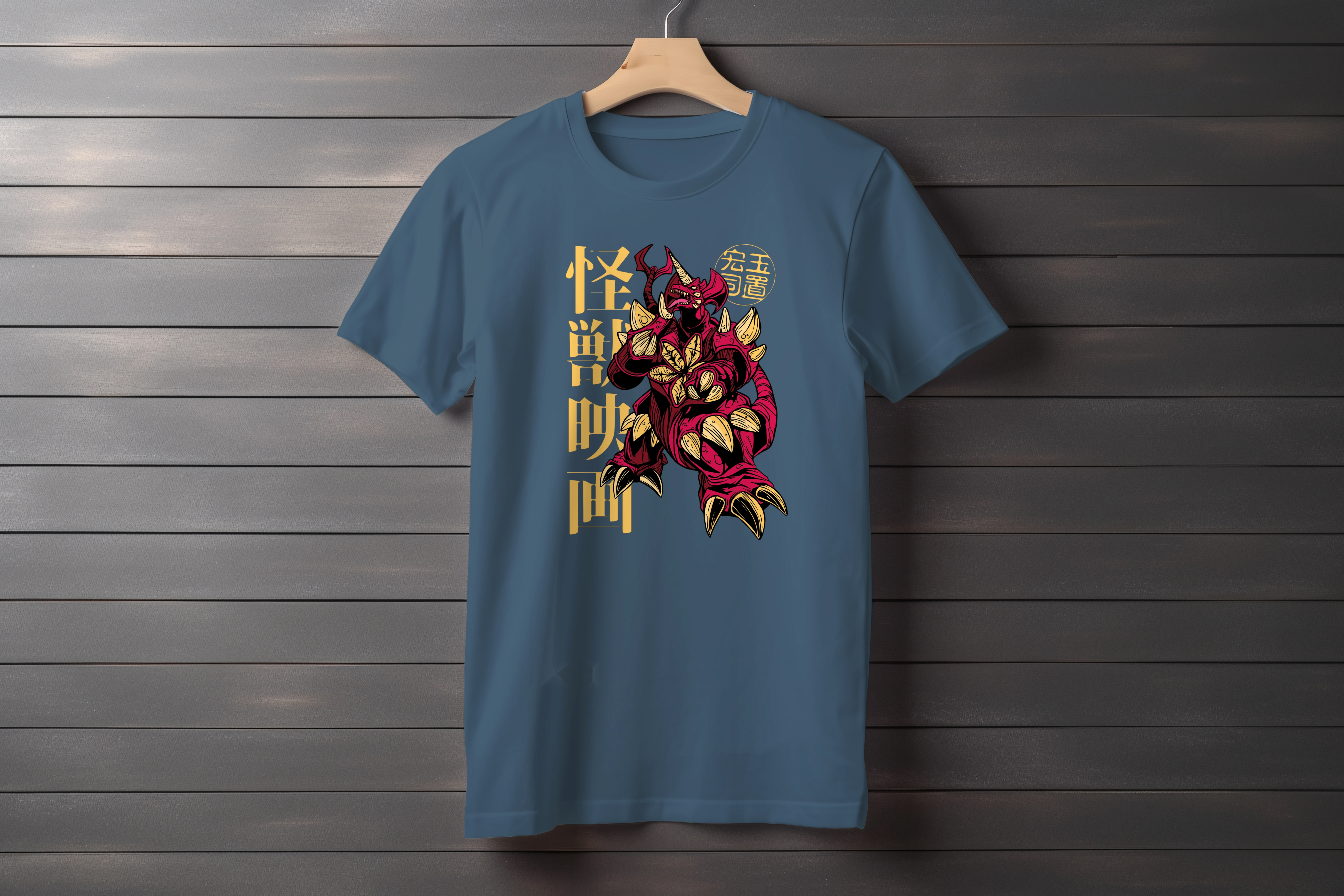 תצוגה חלופית של חולצה דרקון אדום