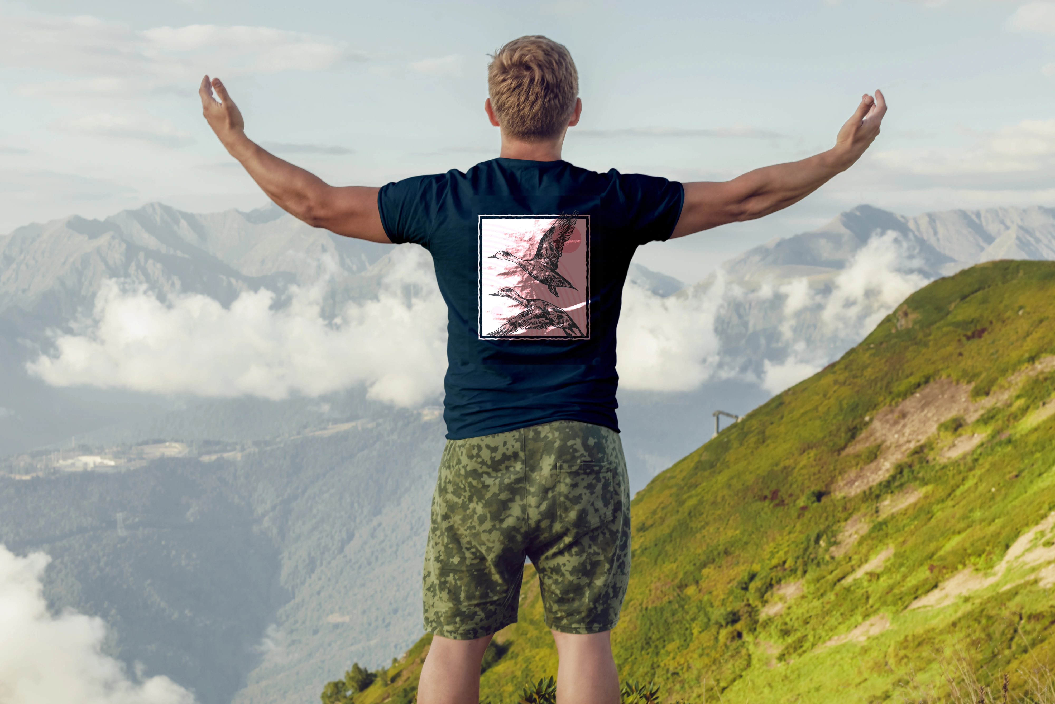 חולצה אווזים