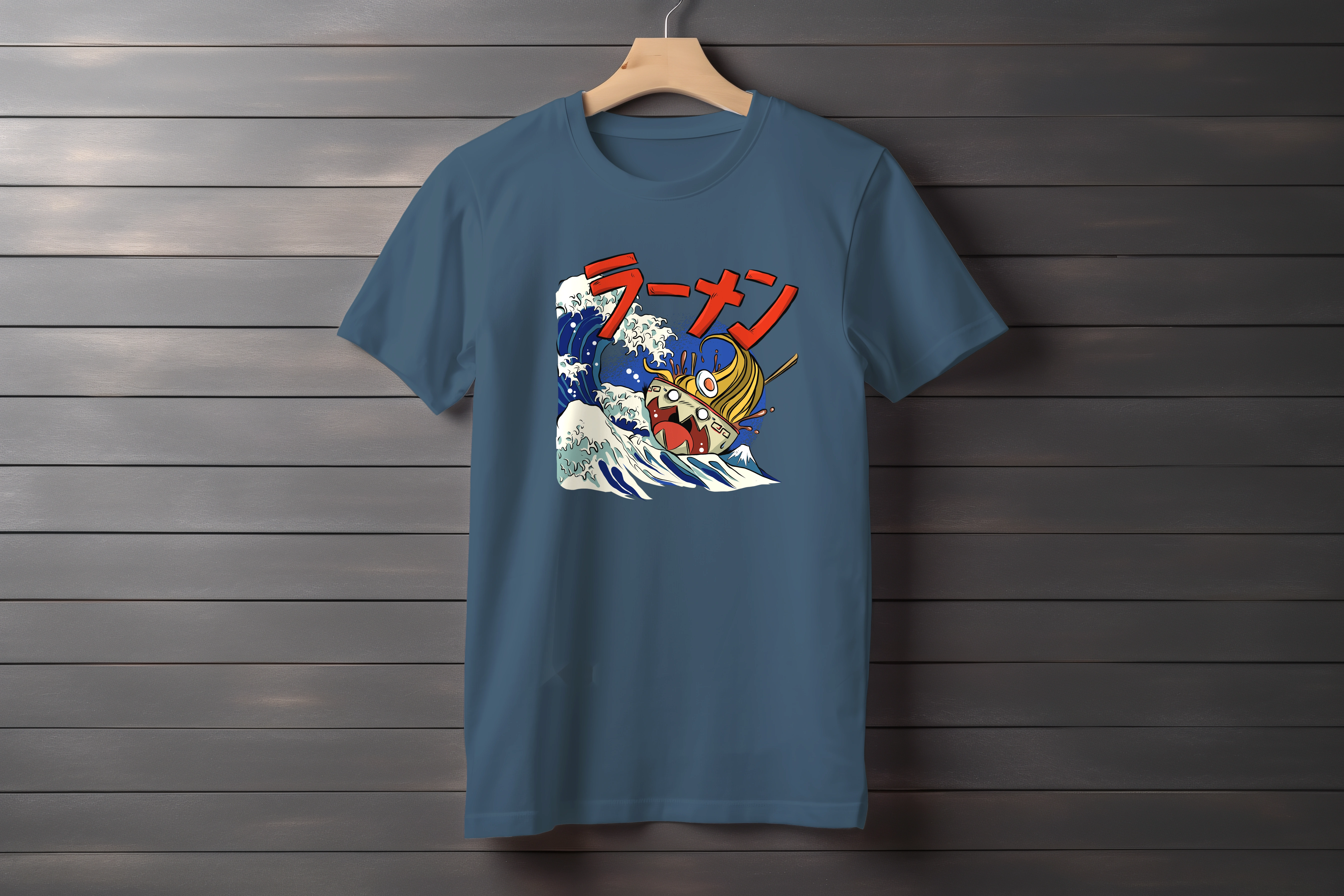 תצוגה חלופית של חולצה ראמן בסערה