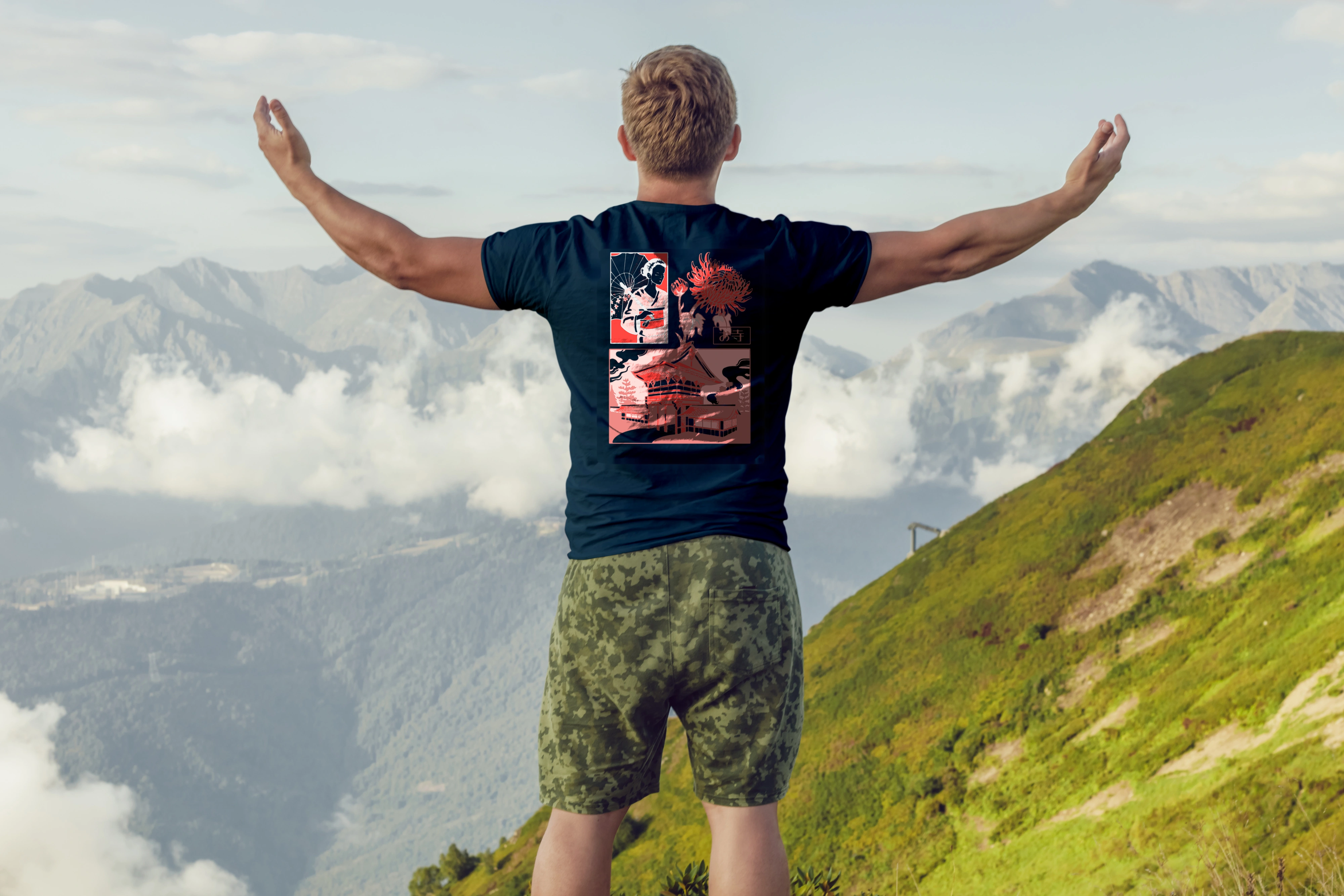 תצוגה חלופית של חולצה ביקור במקדש