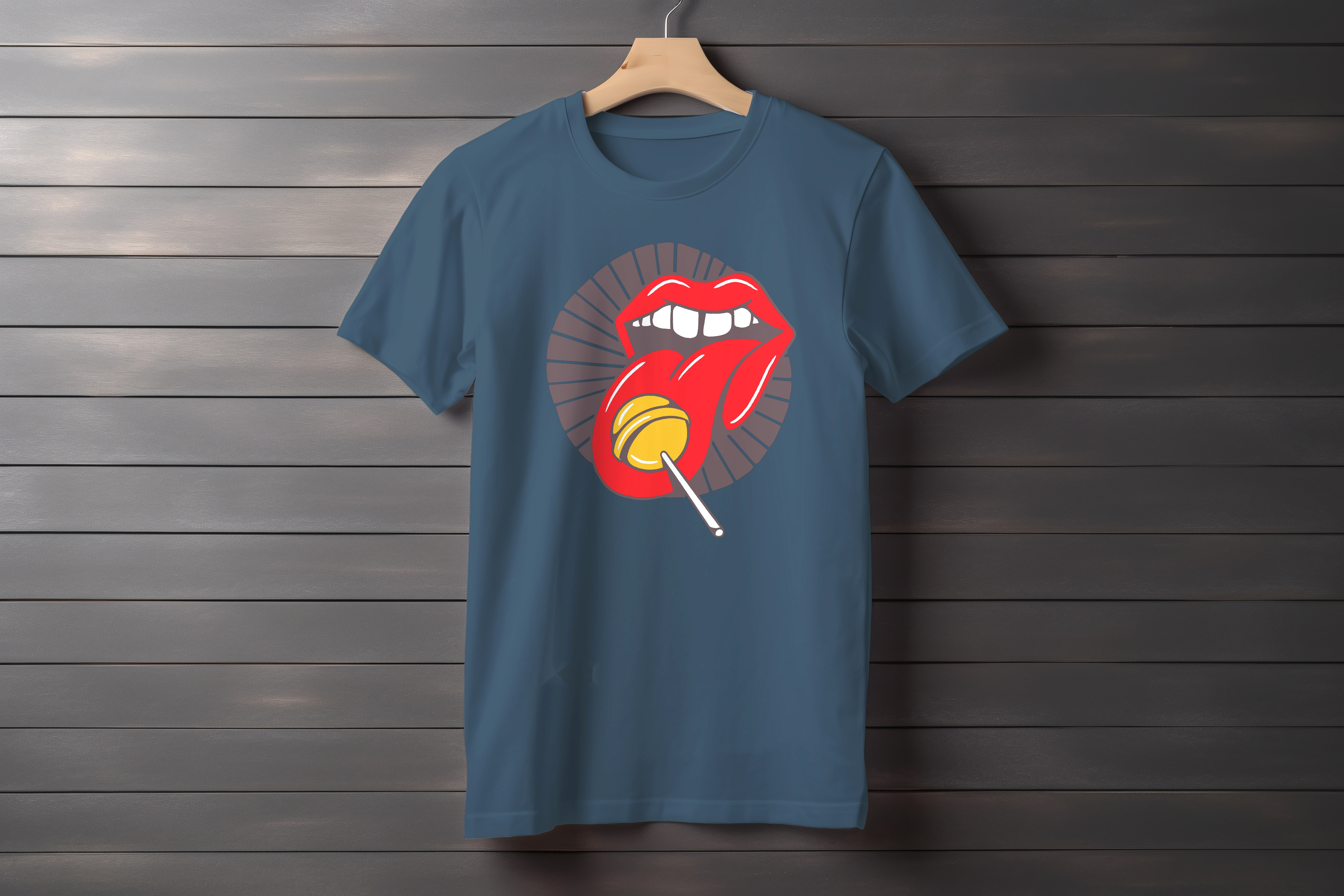 חולצה סוכריה על מקל