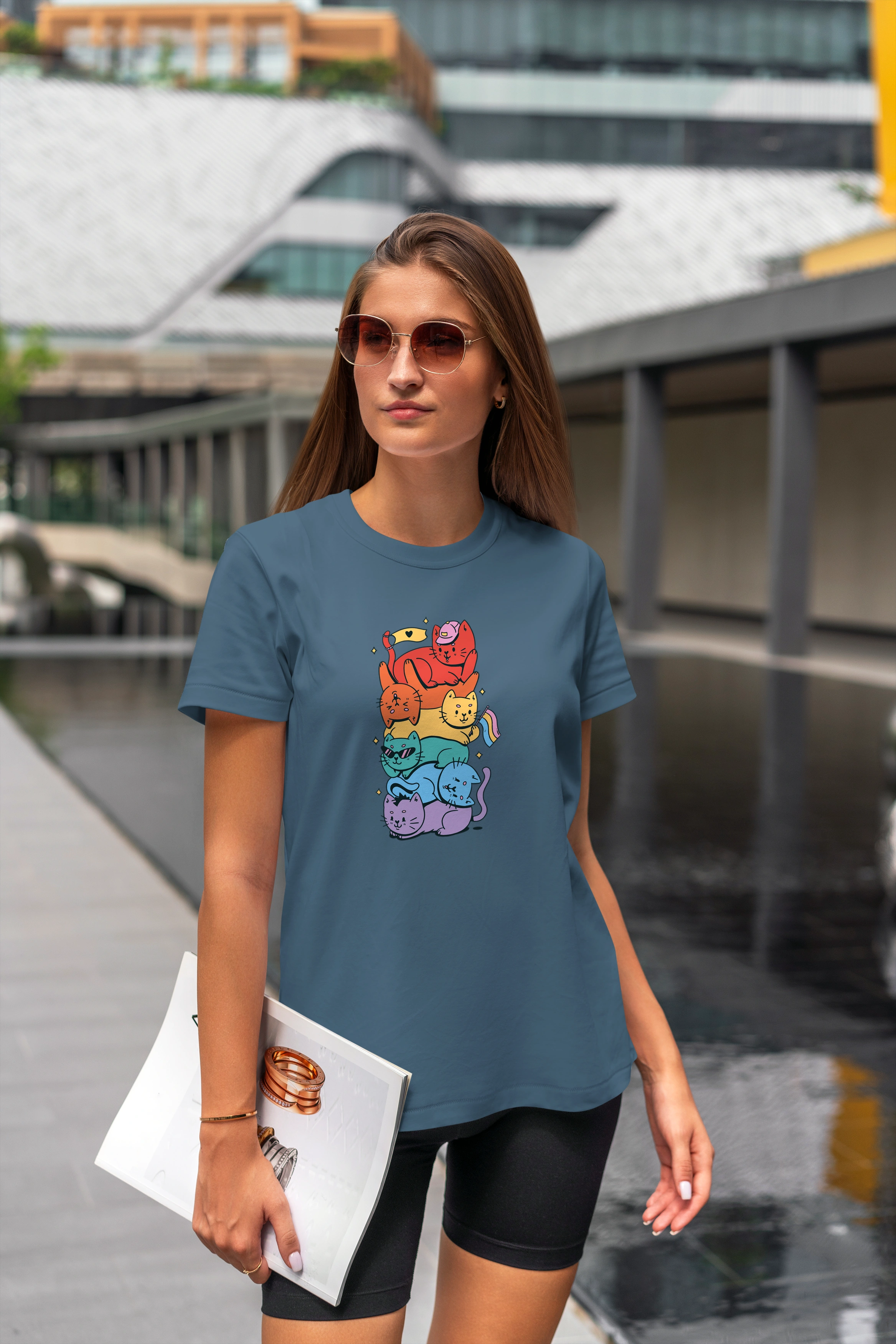 חולצה pride cats