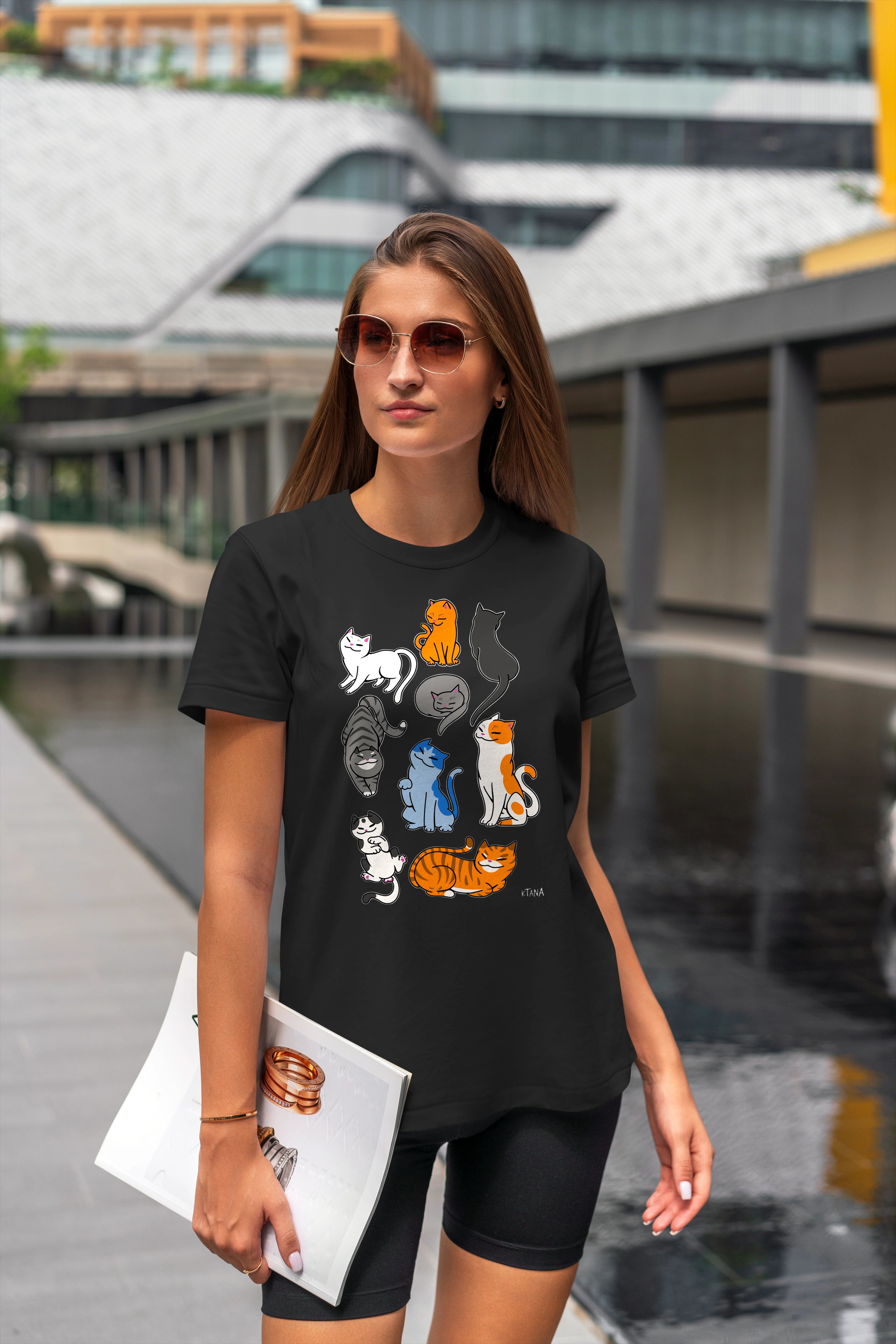 חולצה A lot of cats